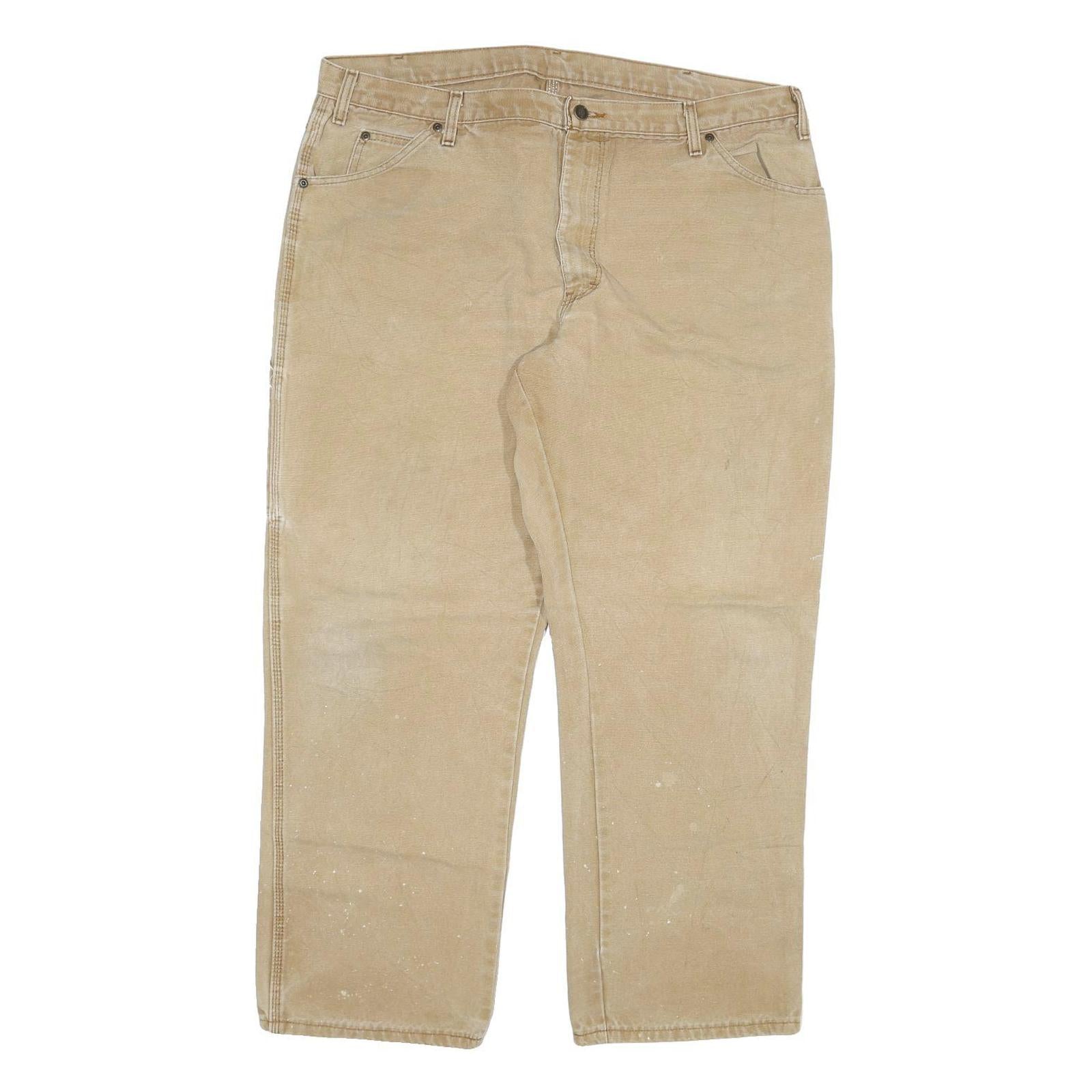Buy DICKIES Mens Regular Fit Beige Denim Jeans W40 L30 Workwear Zip Closure Refurbished - $37.69 DICKIES Mens Regular Fit Beige Denim Jeans W40 L30 Workwear Zip Closure Refurbished - N/A refurbished available on Cerqular
