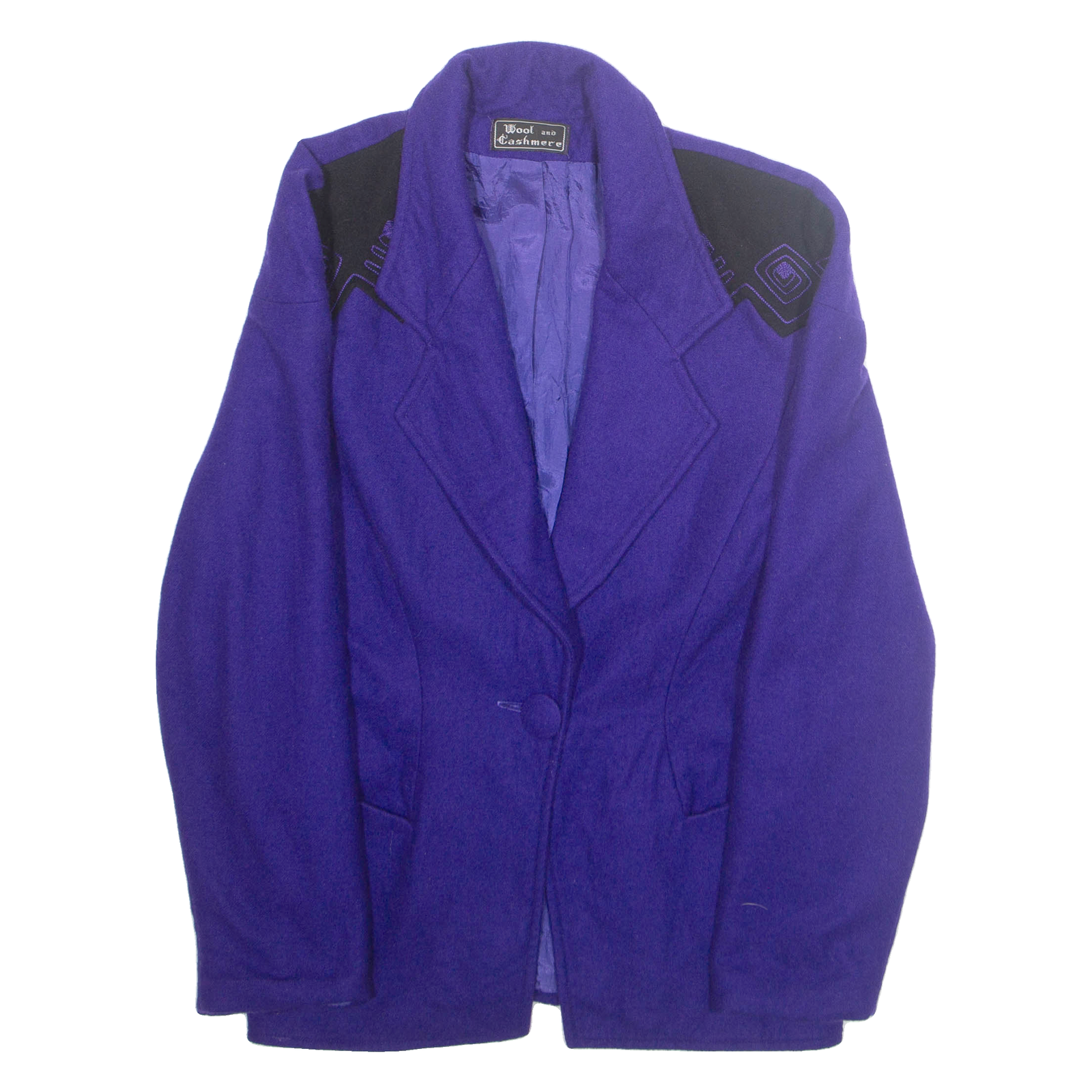 Buy WOOL AND CASHMERE Womens Blazer Jacket Purple Wool M Refurbished - $46.79 WOOL AND CASHMERE Womens Blazer Jacket Purple Wool M Refurbished - N/A refurbished available on Cerqular