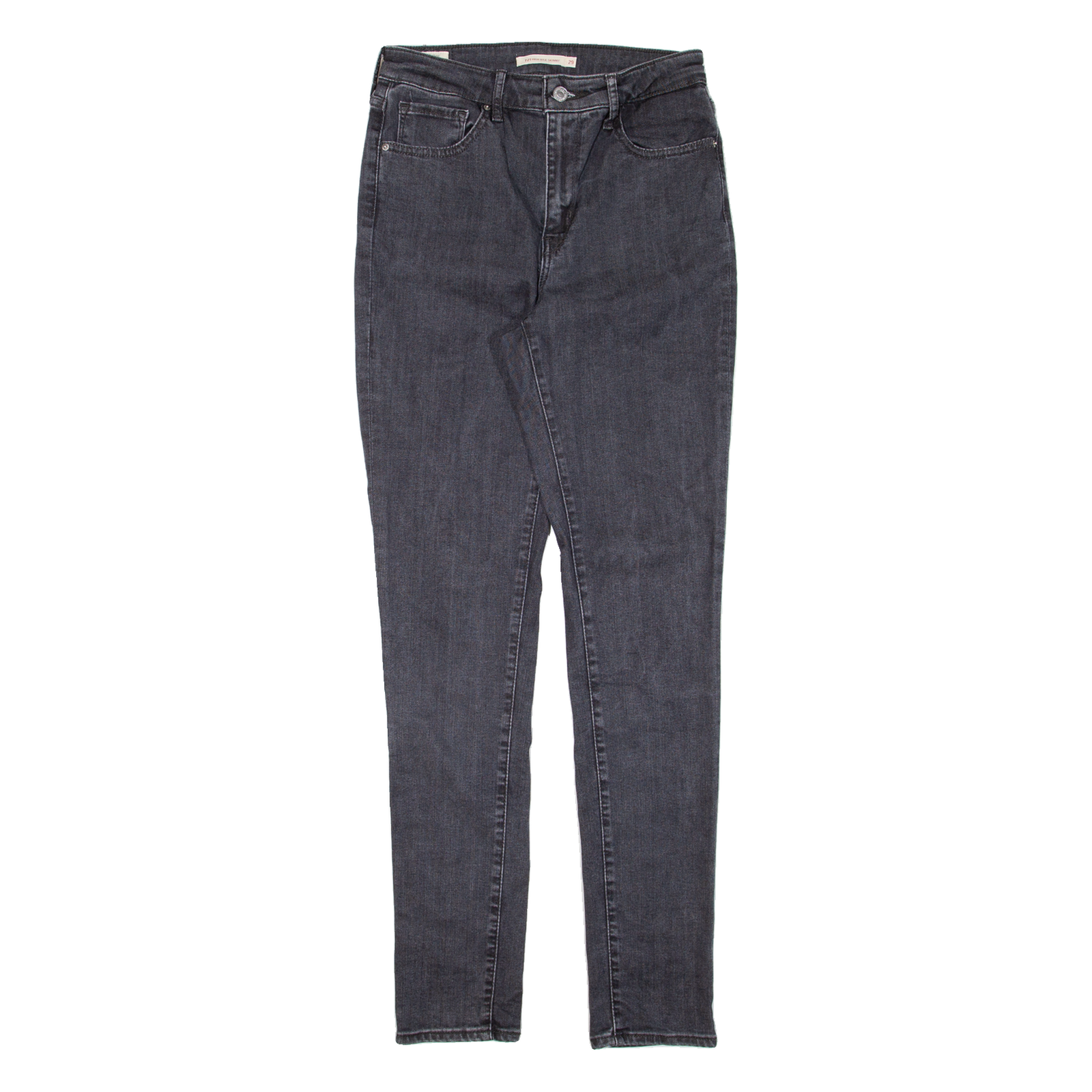 LEVI'S 721 BIG E High Rise Womens Jeans Grey Slim Skinny W29 L32 Refurbished - N/A refurbished available on Cerqular
