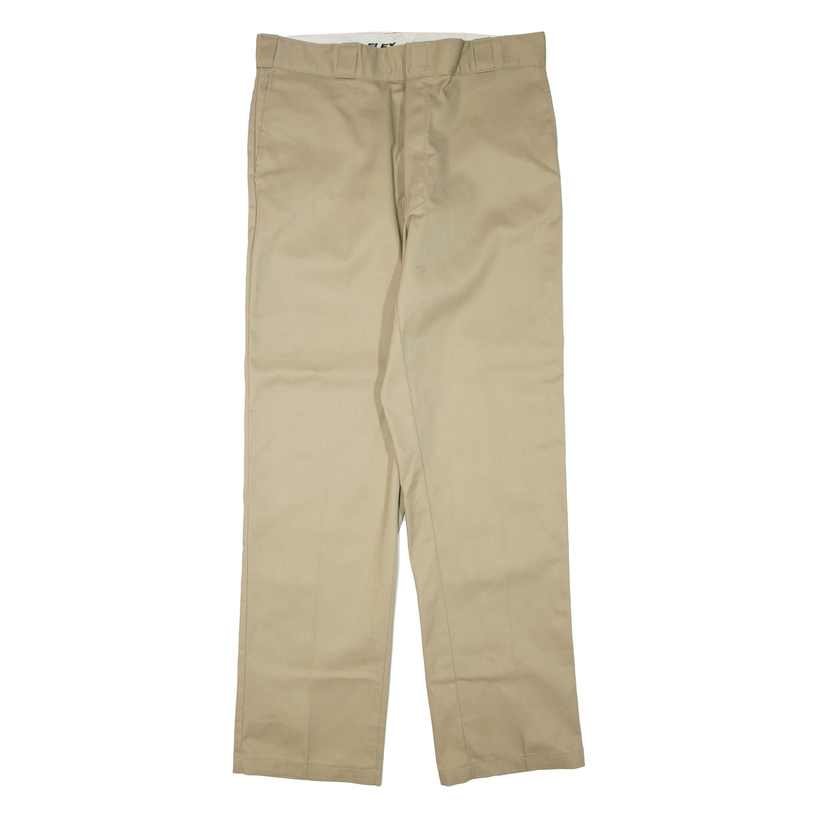 DICKIES Flex Mens Trousers Beige Regular Straight W36 L34 Refurbished - N/A refurbished available on Cerqular