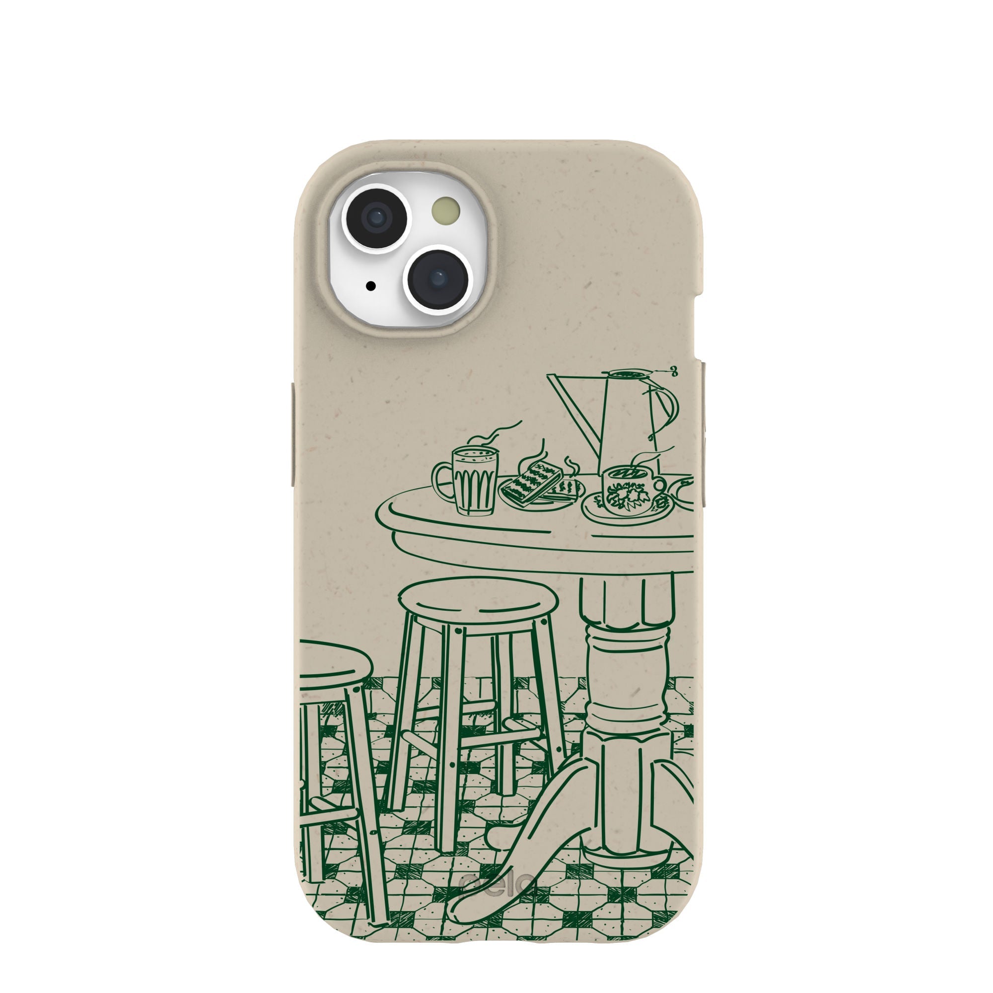London Fog Brunch iPhone 15 Case Refurbished - Pela Case refurbished available on Cerqular