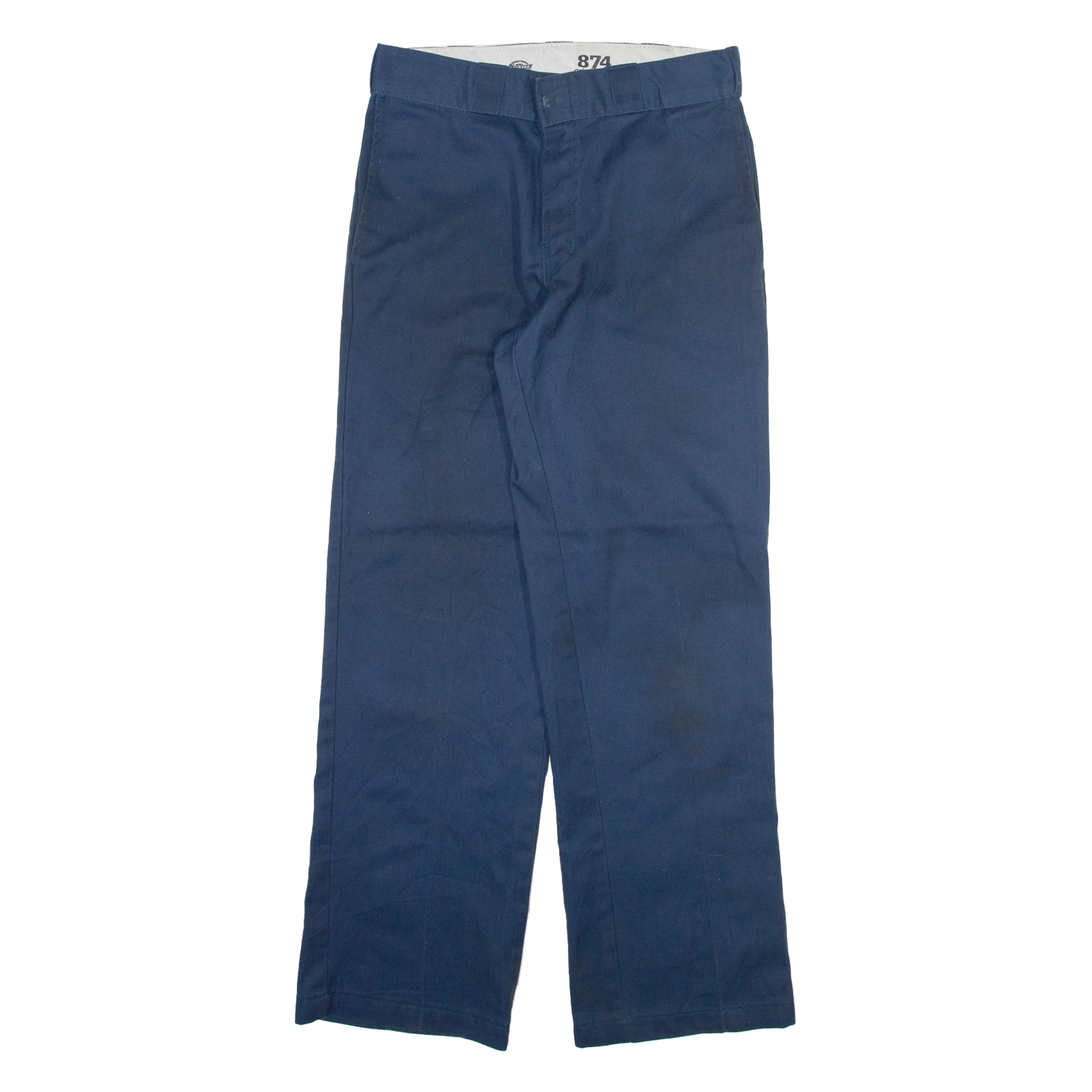DICKIES 874 Workwear Mens Trousers Blue Regular Straight W30 L30 Refurbished - N/A refurbished available on Cerqular