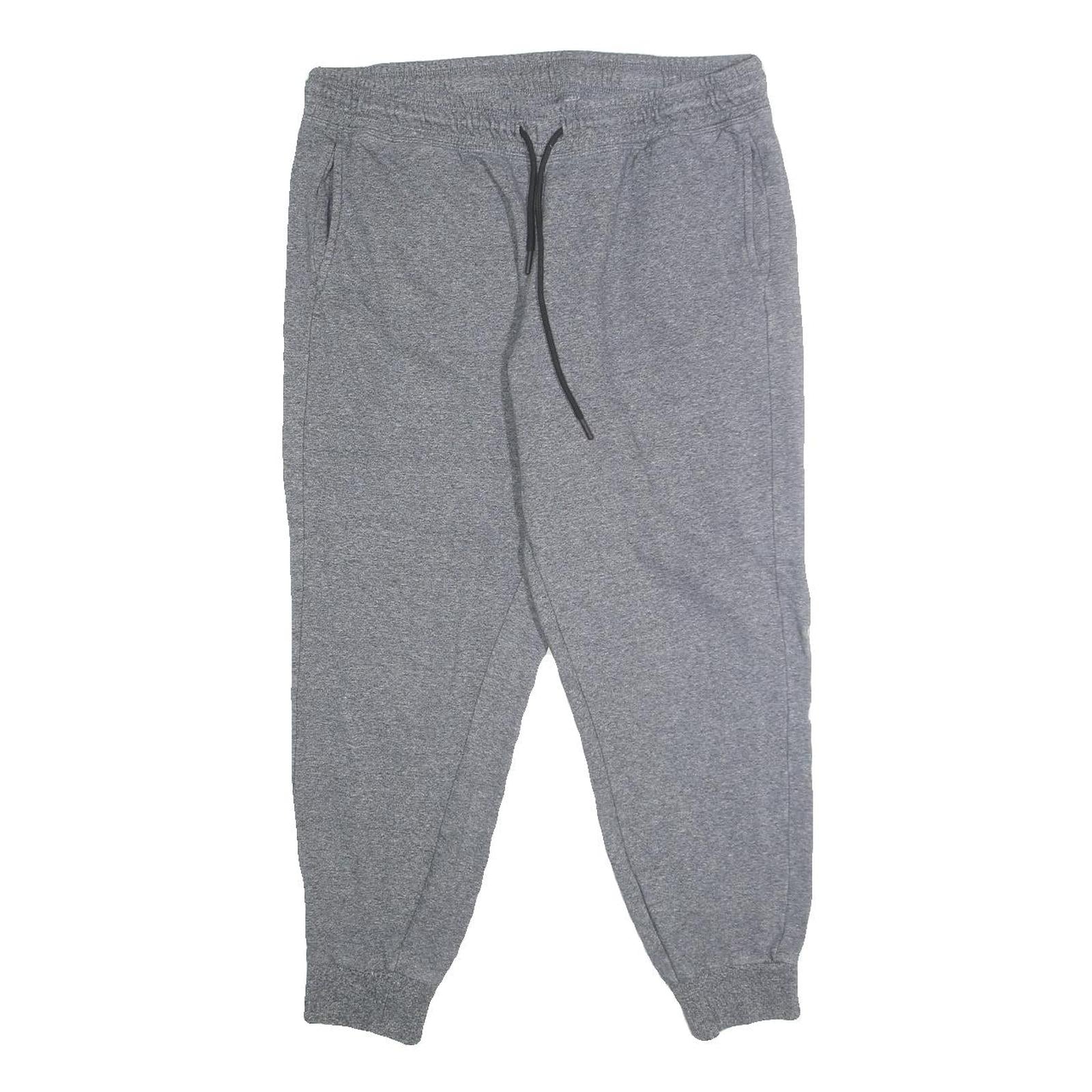 DKNY Womens Joggers Grey Cotton Blend Regular Tapered M W34 L27 Casual Comfort Refurbished - N/A refurbished available on Cerqular