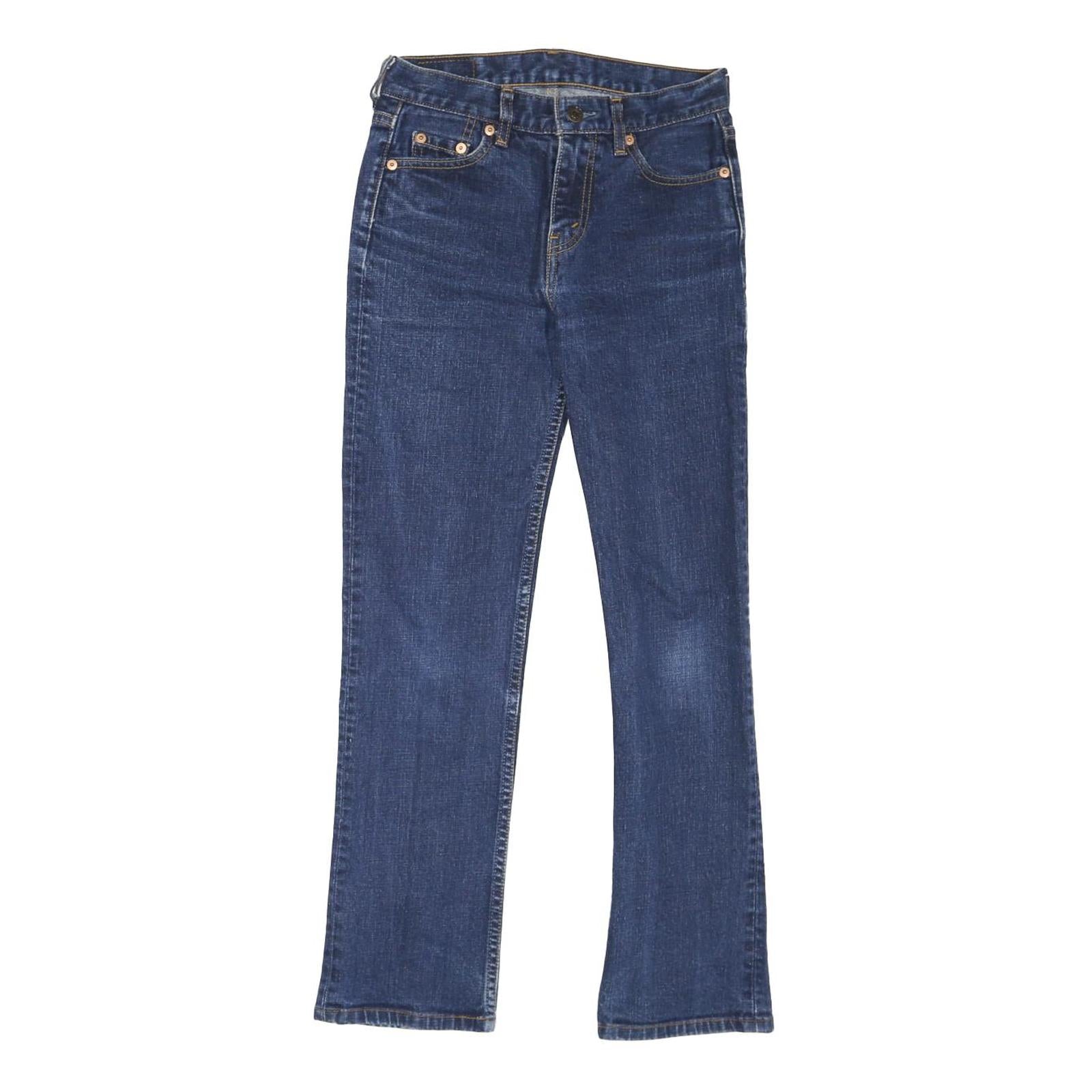 LEVI'S Womens Jeans Blue Regular Straight Denim Medium W28 L27 Classic Zip Refurbished - N/A refurbished available on Cerqular