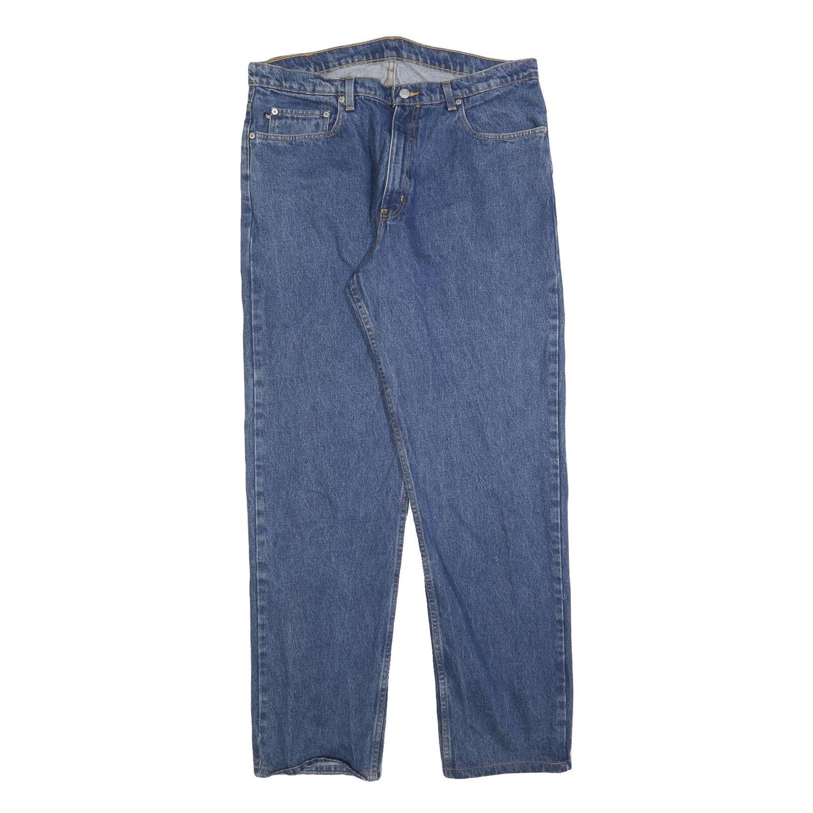 RALPH LAUREN POLO JEANS COMPANY Mens Blue Relaxed Straight Denim W36 L34 Cotton Refurbished - N/A refurbished available on Cerqular