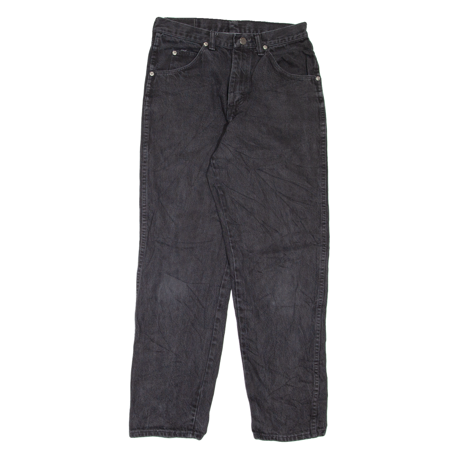 WRANGLER Mens Jeans Grey Regular Tapered W28 L29 Refurbished - N/A refurbished available on Cerqular
