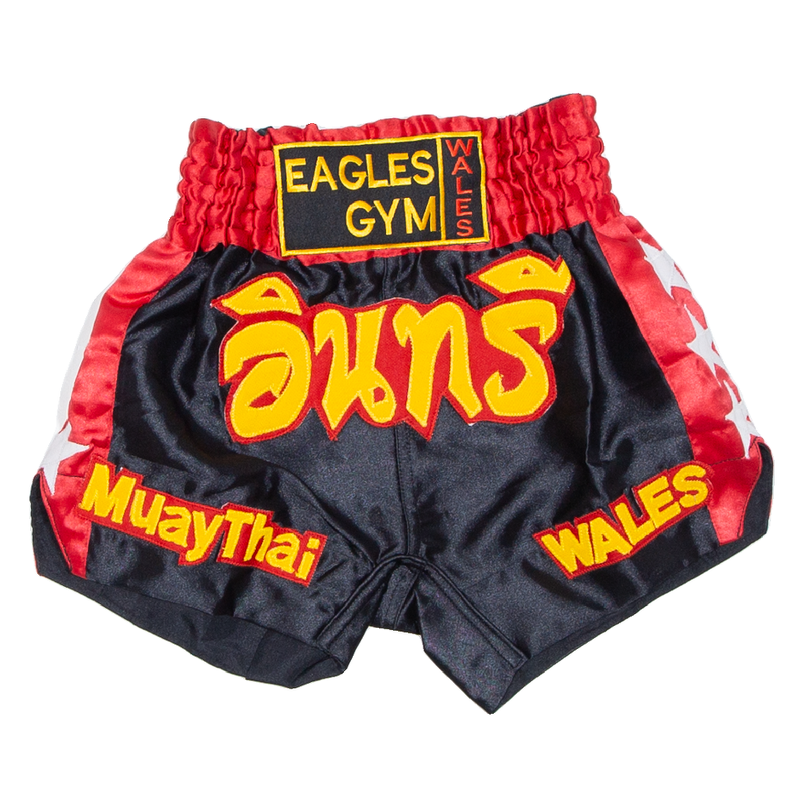 EAGLES GYM WALES Thai Boxing Mens Sports Shorts Red Relaxed XS W22 Refurbished - N/A refurbished available on Cerqular