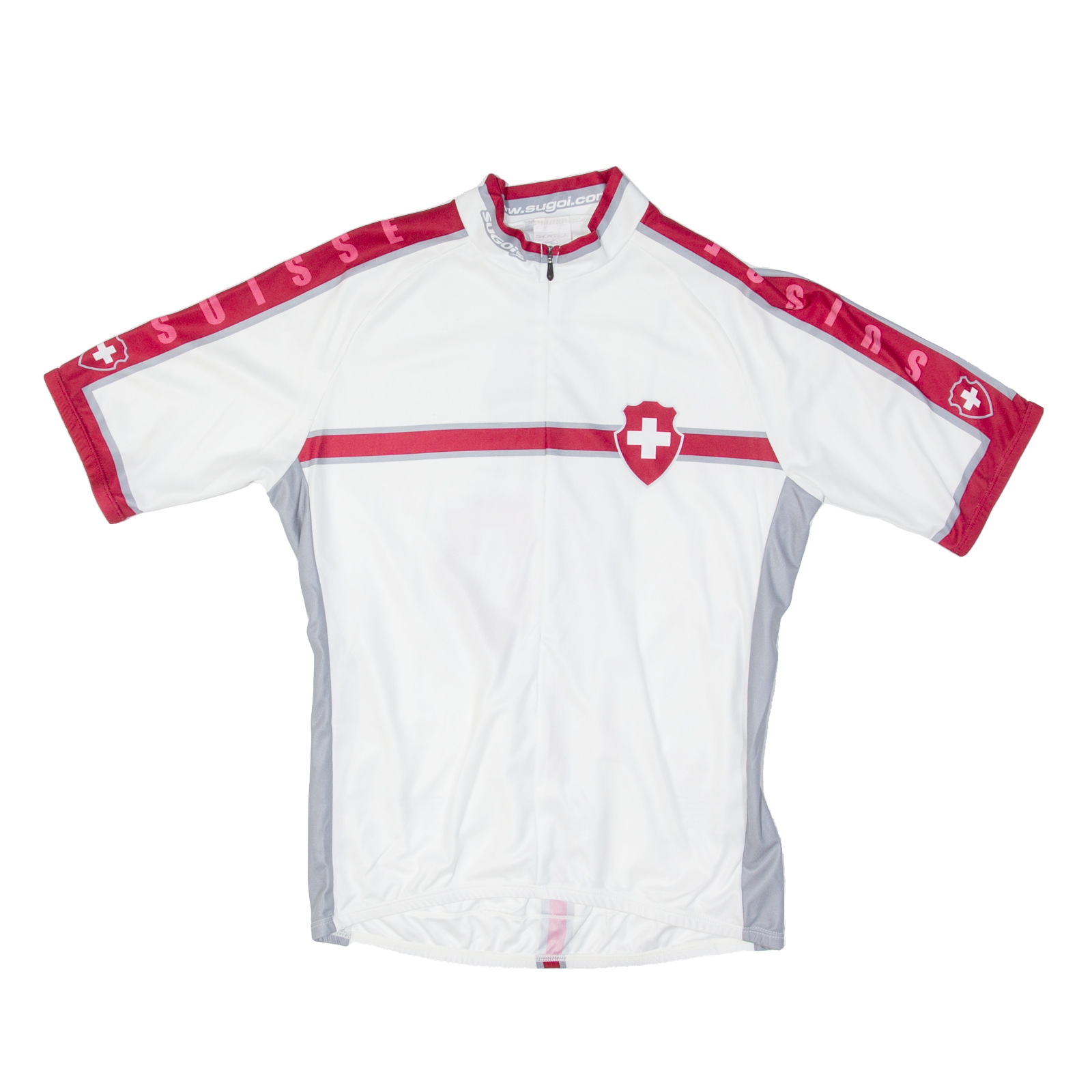 SUGO Cycling Mens Jersey White 1/2 Zip S Refurbished - N/A refurbished available on Cerqular