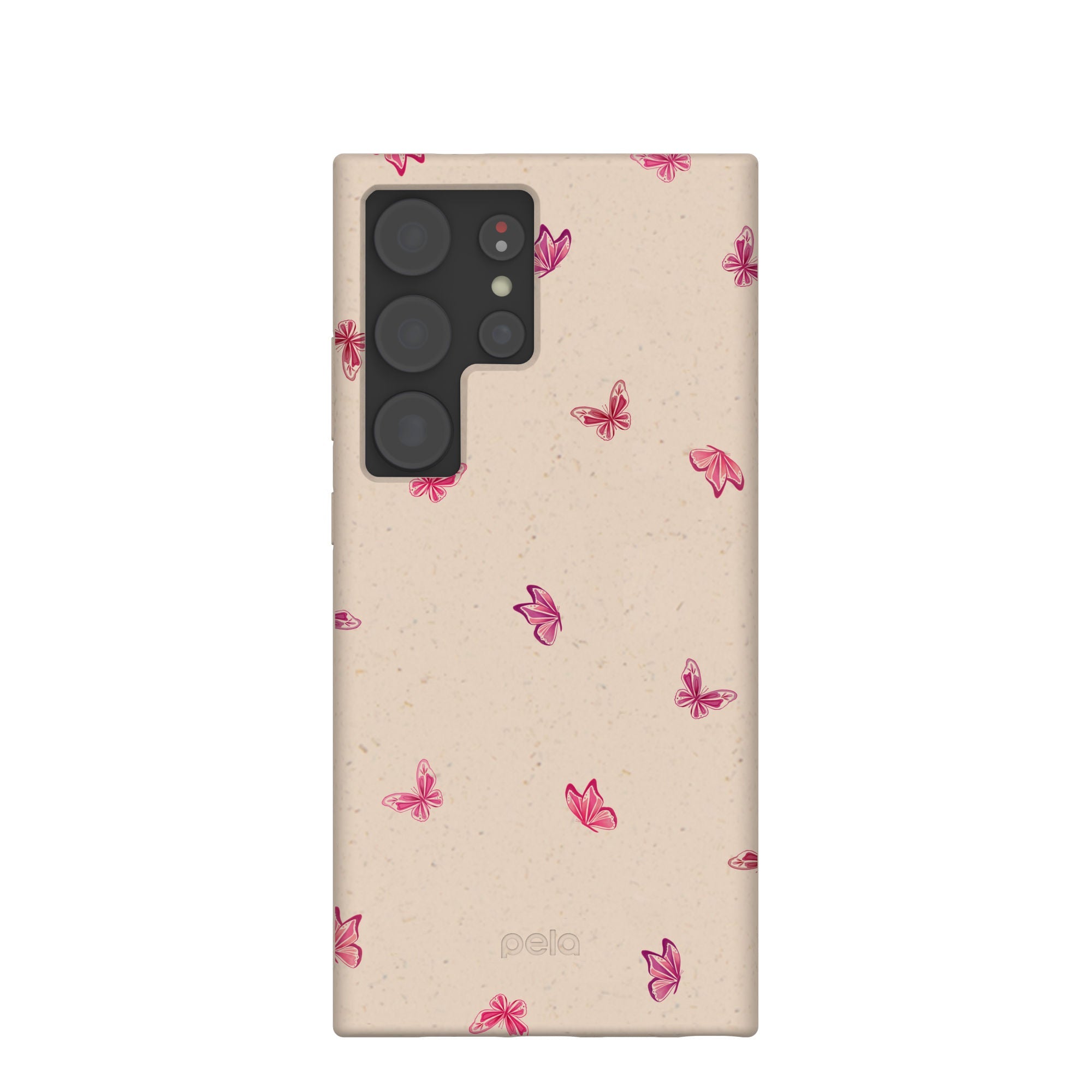 Seashell Lil Flutters Samsung Galaxy S24 Ultra Case Refurbished - Pela Case refurbished available on Cerqular