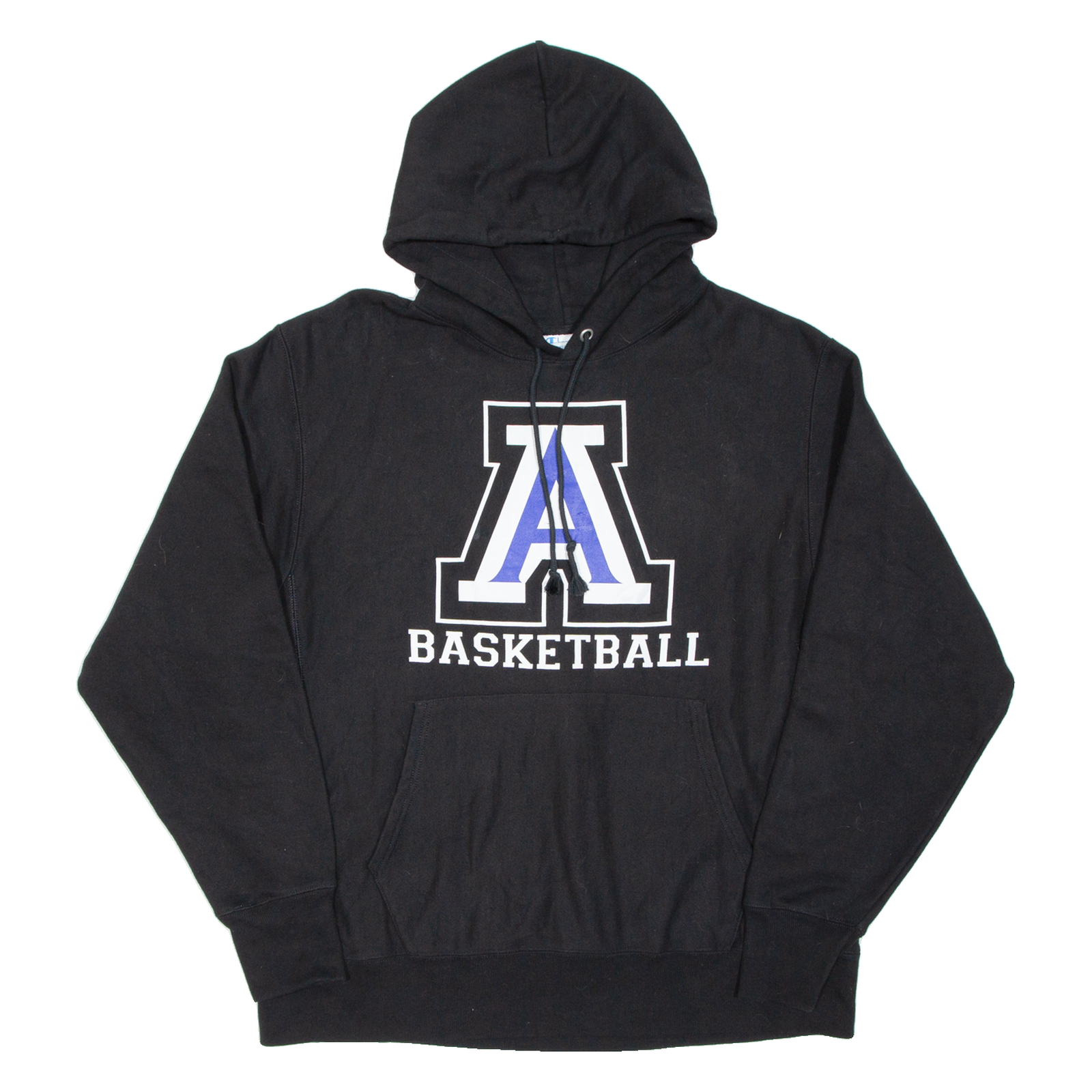 CHAMPION REVERSE WEAVE Mens Black Hoodie USA L Refurbished - N/A refurbished available on Cerqular