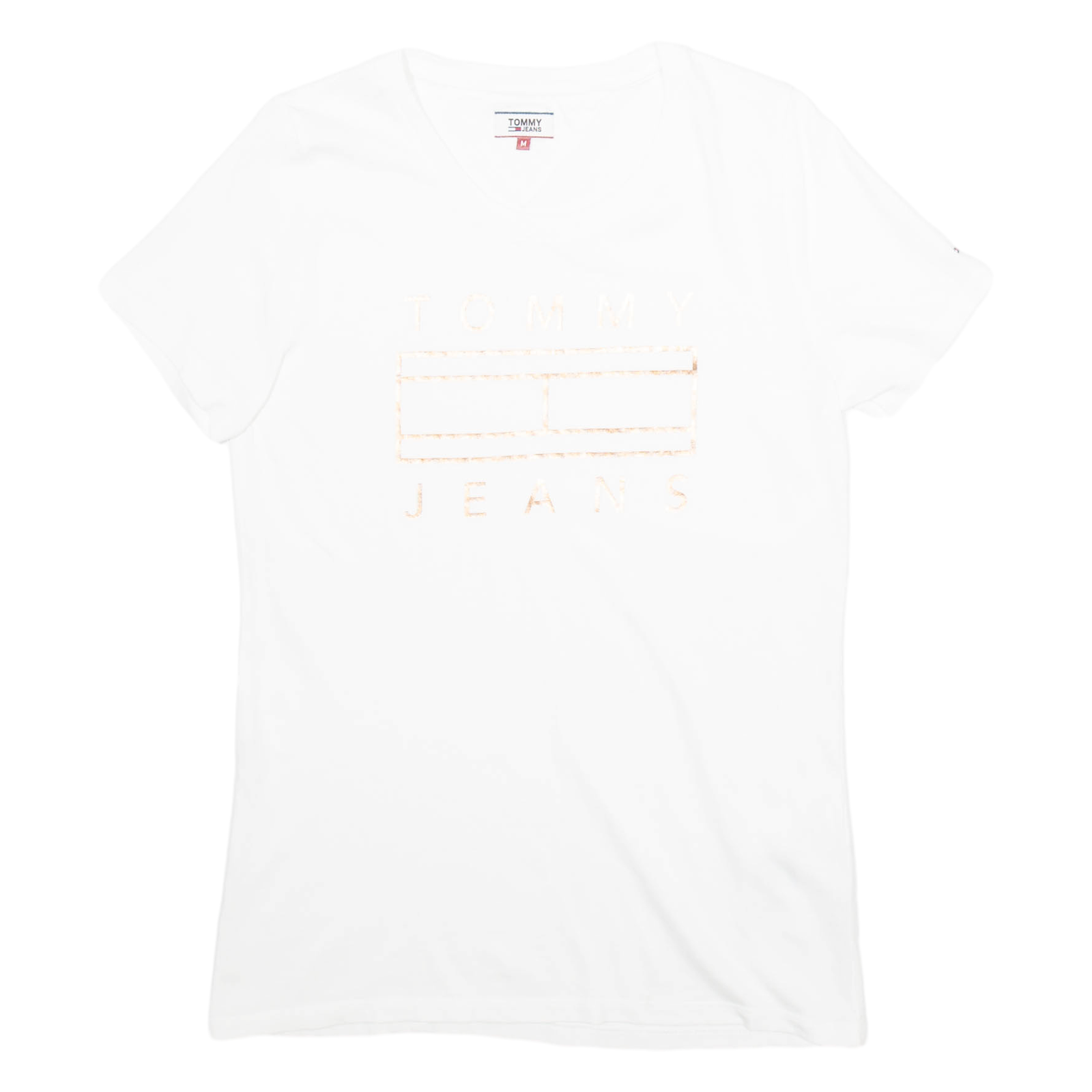 TOMMY HILFIGER Womens T-Shirt White M Refurbished - N/A refurbished available on Cerqular