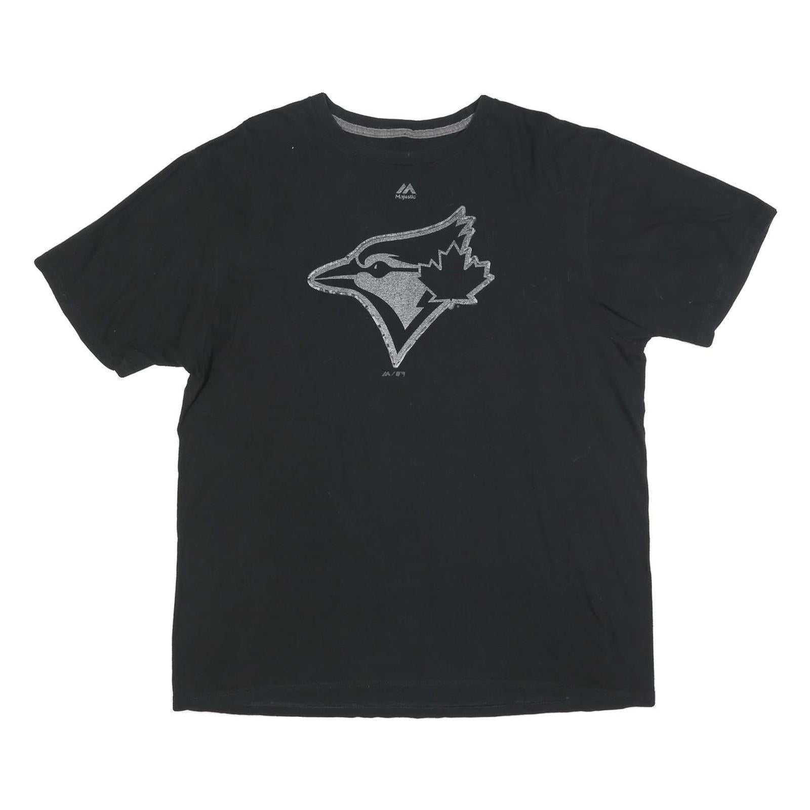 Buy MAJESTIC Mens Black Graphic T-Shirt XL Short Sleeve Crew Neck Casual Wear Refurbished - $22.09 MAJESTIC Mens Black Graphic T-Shirt XL Short Sleeve Crew Neck Casual Wear Refurbished - N/A refurbished available on Cerqular