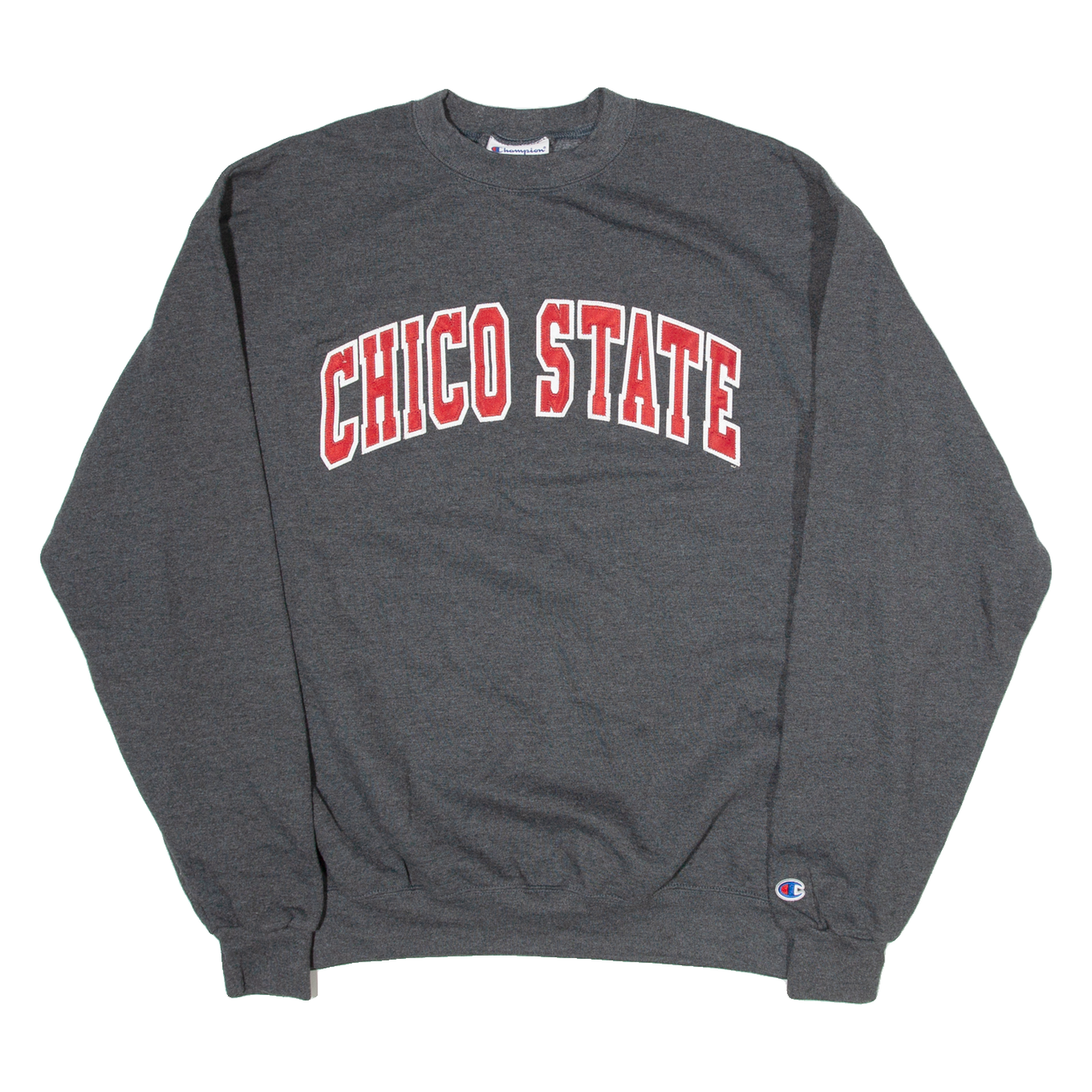 CHAMPION Chico State Womens Sweatshirt Grey USA L Refurbished - N/A refurbished available on Cerqular