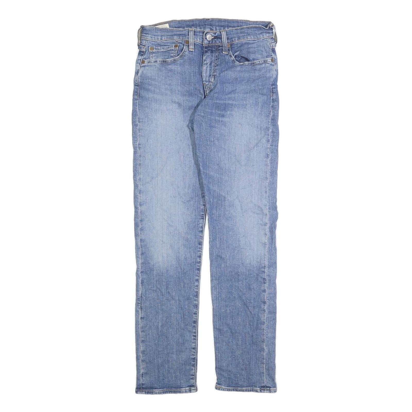 LEVI'S 502 Mens Jeans Blue Regular Straight Denim Medium W28 L32 Classic Fit Zip Refurbished - N/A refurbished available on Cerqular