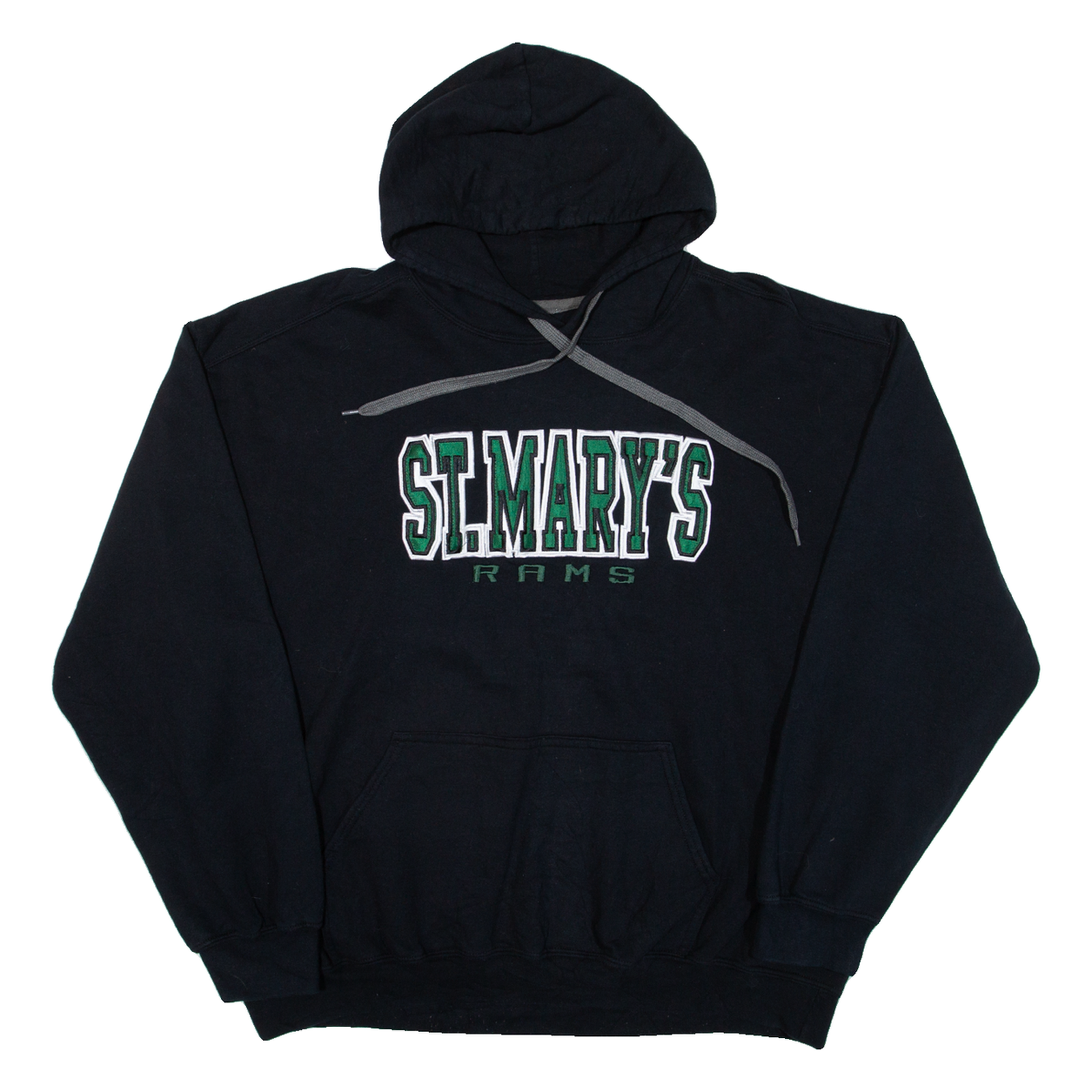 GILDAN St Mary's Rams Mens Black Hoodie USA XL Refurbished - N/A refurbished available on Cerqular