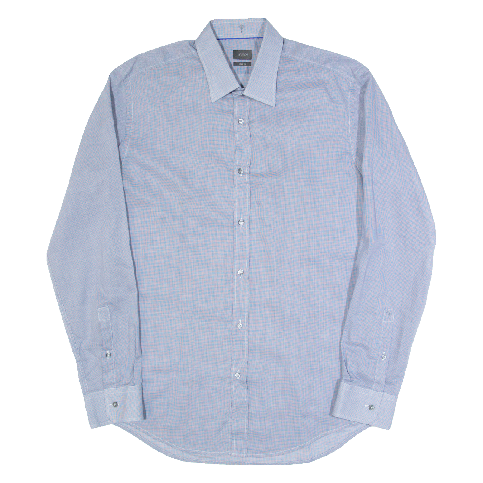 JOOP! Slim Fit Mens Plain Shirt Blue Long Sleeve L Refurbished - N/A refurbished available on Cerqular