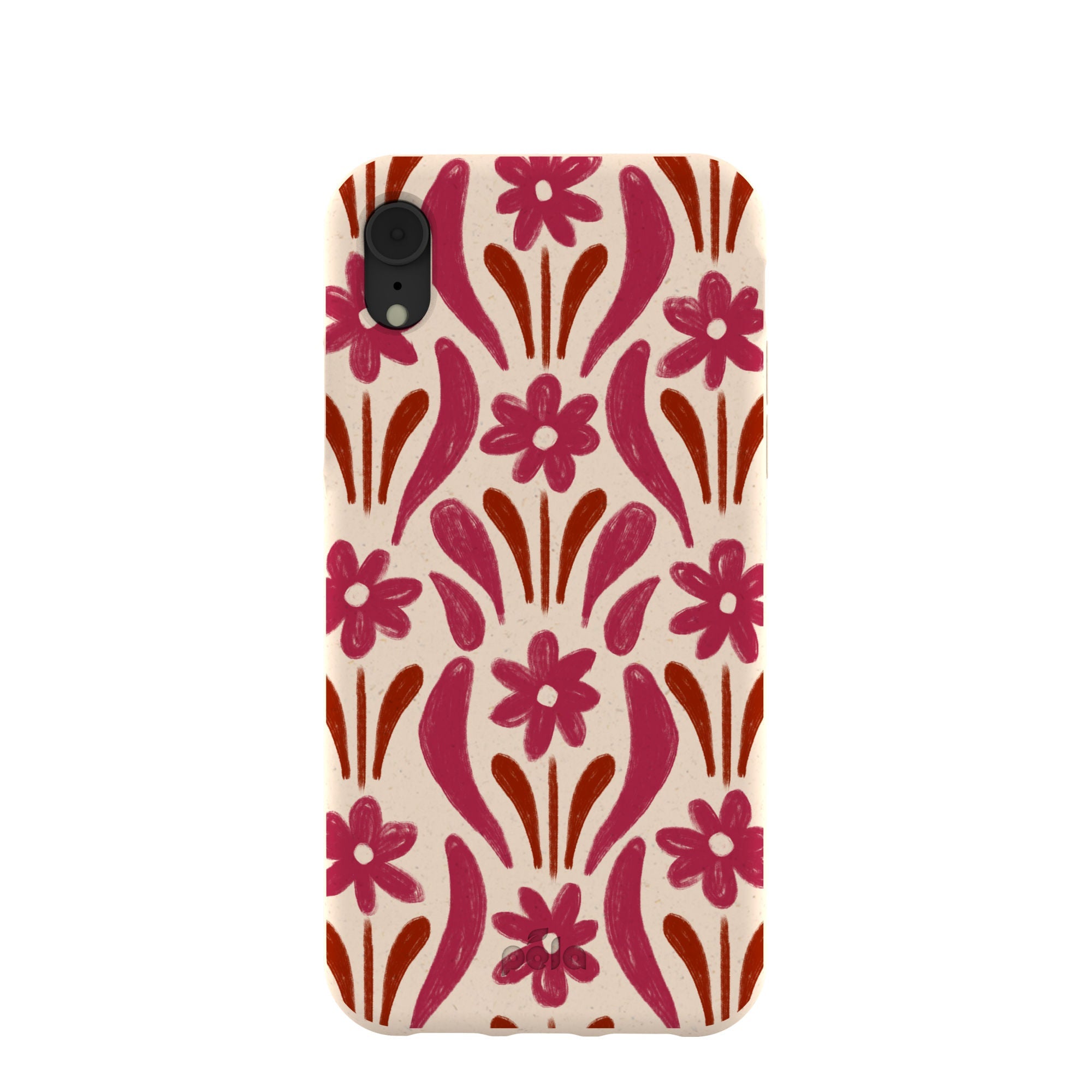 Seashell Flower Stack iPhone XR Case Refurbished - Pela Case refurbished available on Cerqular