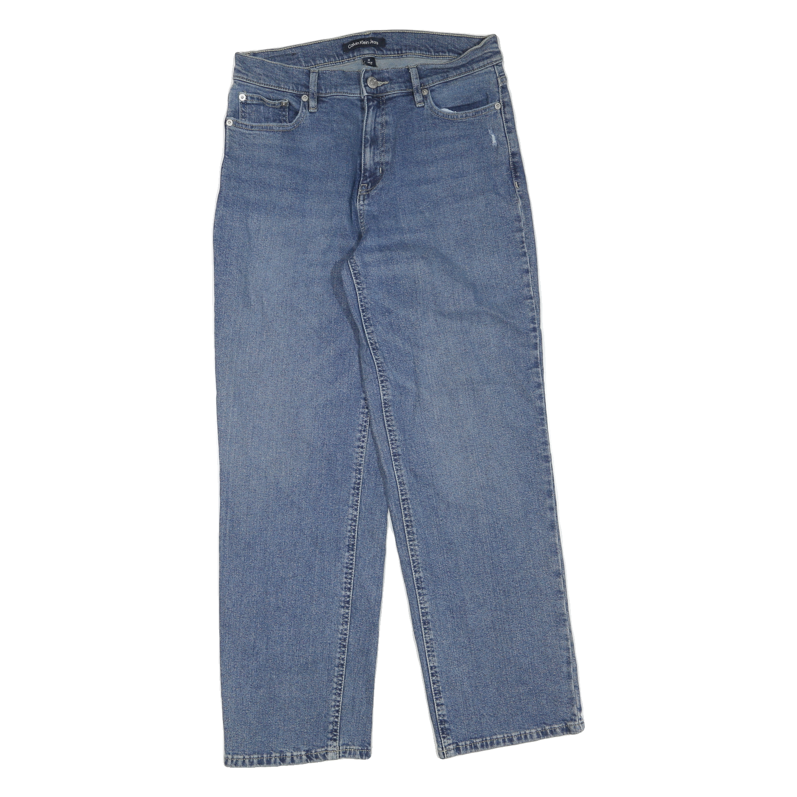 Buy CALVIN KLEIN JEANS Womens Regular Fit Straight Blue Denim Jeans W28 L29 Classic Refurbished - $32.49 CALVIN KLEIN JEANS Womens Regular Fit Straight Blue Denim Jeans W28 L29 Classic Refurbished - N/A refurbished available on Cerqular