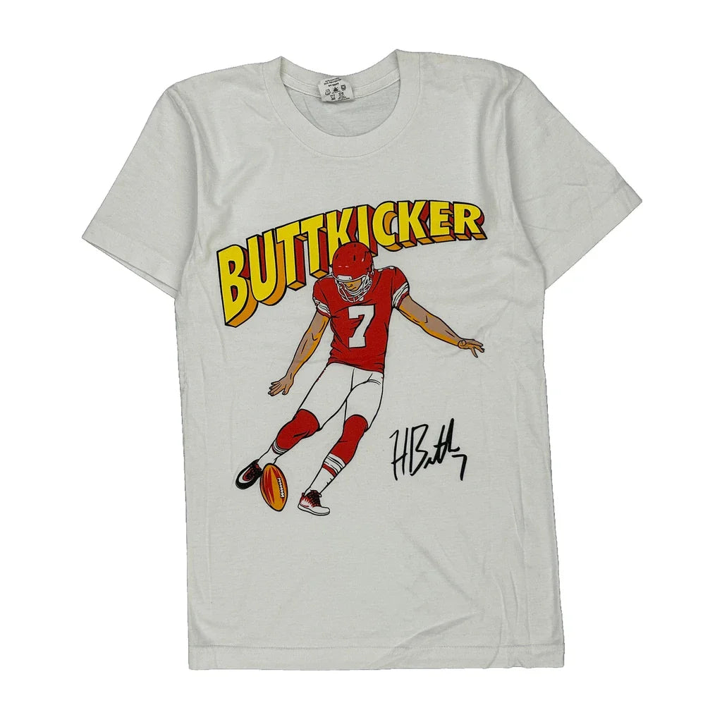 Buy Buttkicker Charlie Hustle Single Stitch T-Shirt - XS Red Cotton Refurbished - $34.16 Buttkicker Charlie Hustle Single Stitch T-Shirt - XS Red Cotton Refurbished - Thrifted (note: this is a term often used to describe second- refurbished available on Cerqular