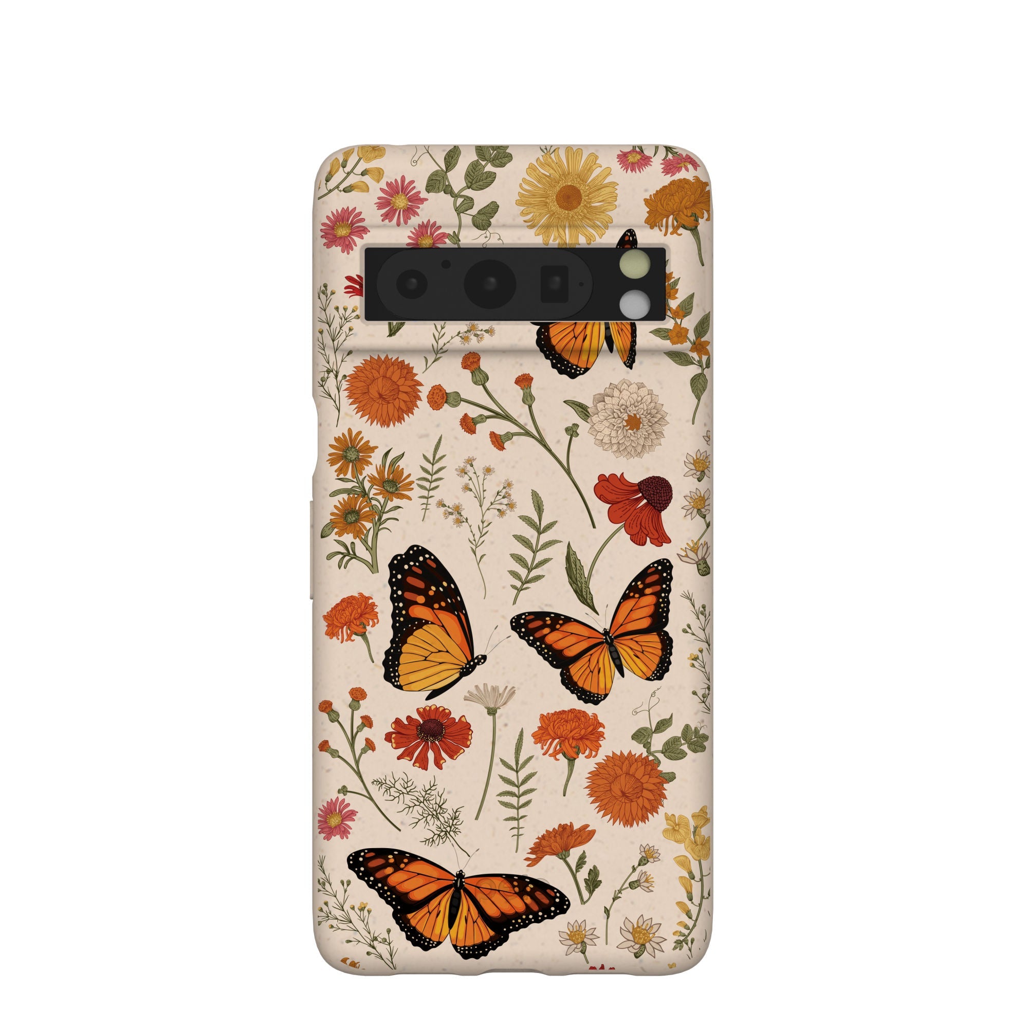Buy Seashell Monarch Butterfly Google Pixel 8 Pro Case Refurbished - $65.00 Seashell Monarch Butterfly Google Pixel 8 Pro Case Refurbished - Pela Case refurbished available on Cerqular