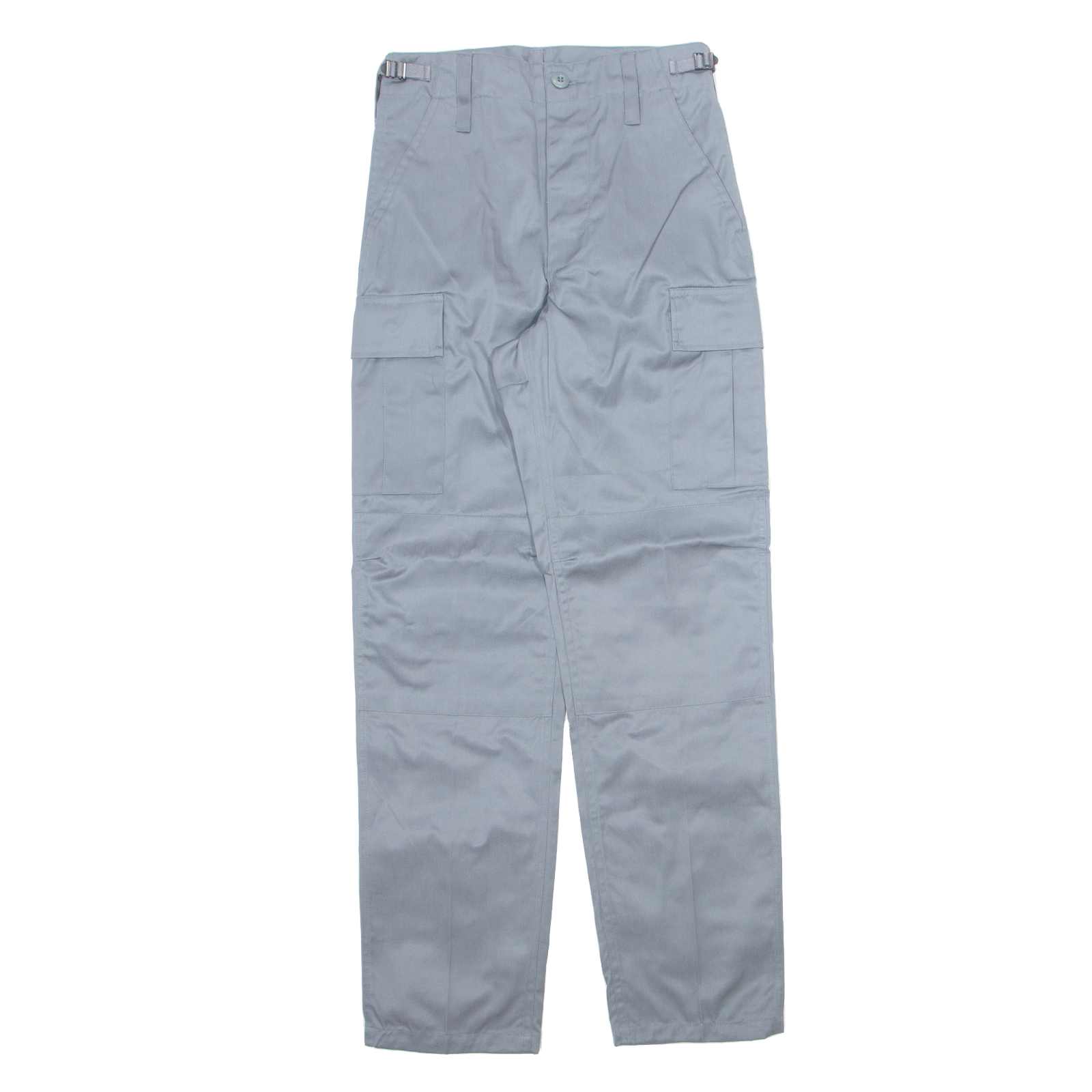Military Cargo Mens Trousers Grey Slim Straight W26 L32 Refurbished - N/A refurbished available on Cerqular