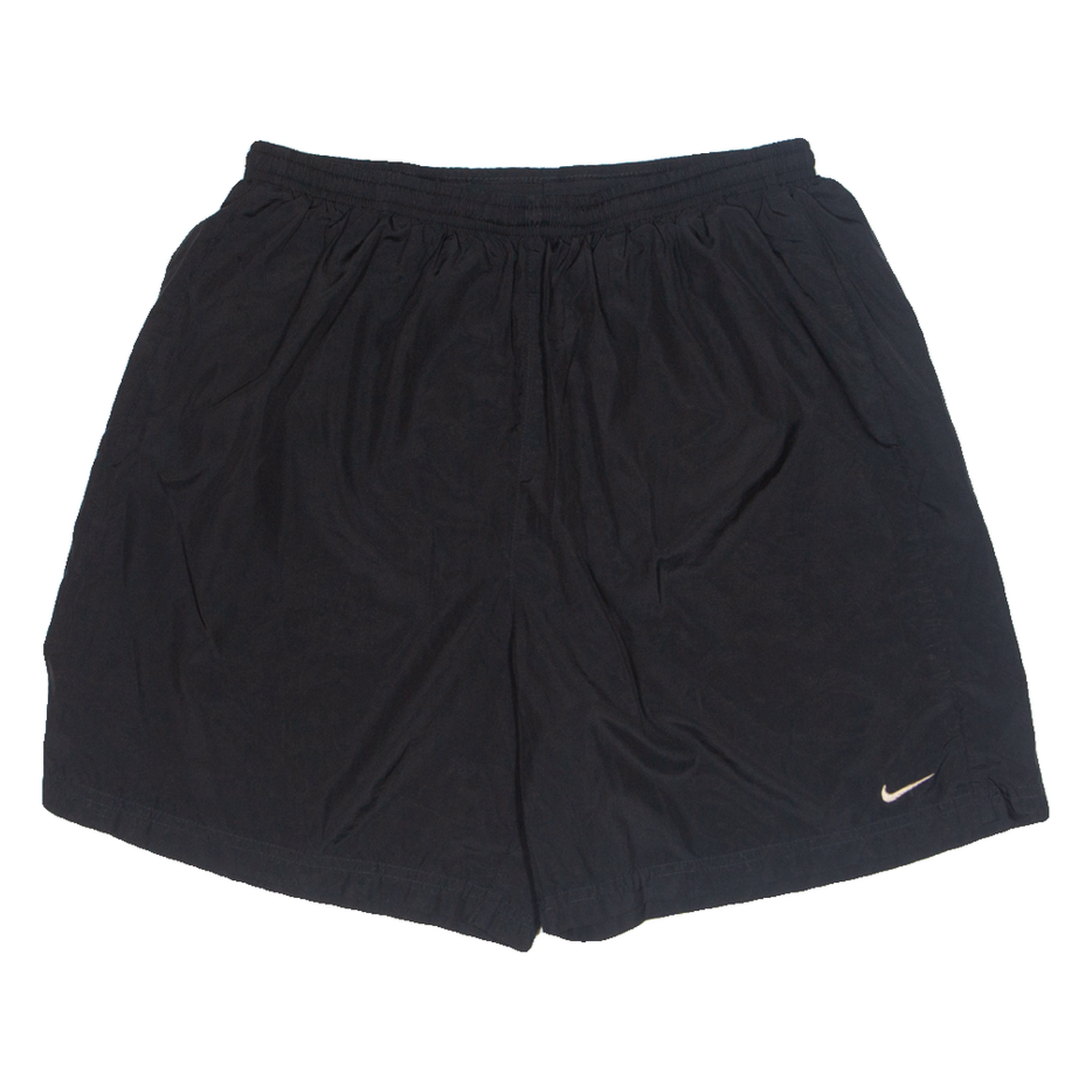 NIKE Lined Mens Sports Shorts Black Relaxed L W30 Refurbished - N/A refurbished available on Cerqular