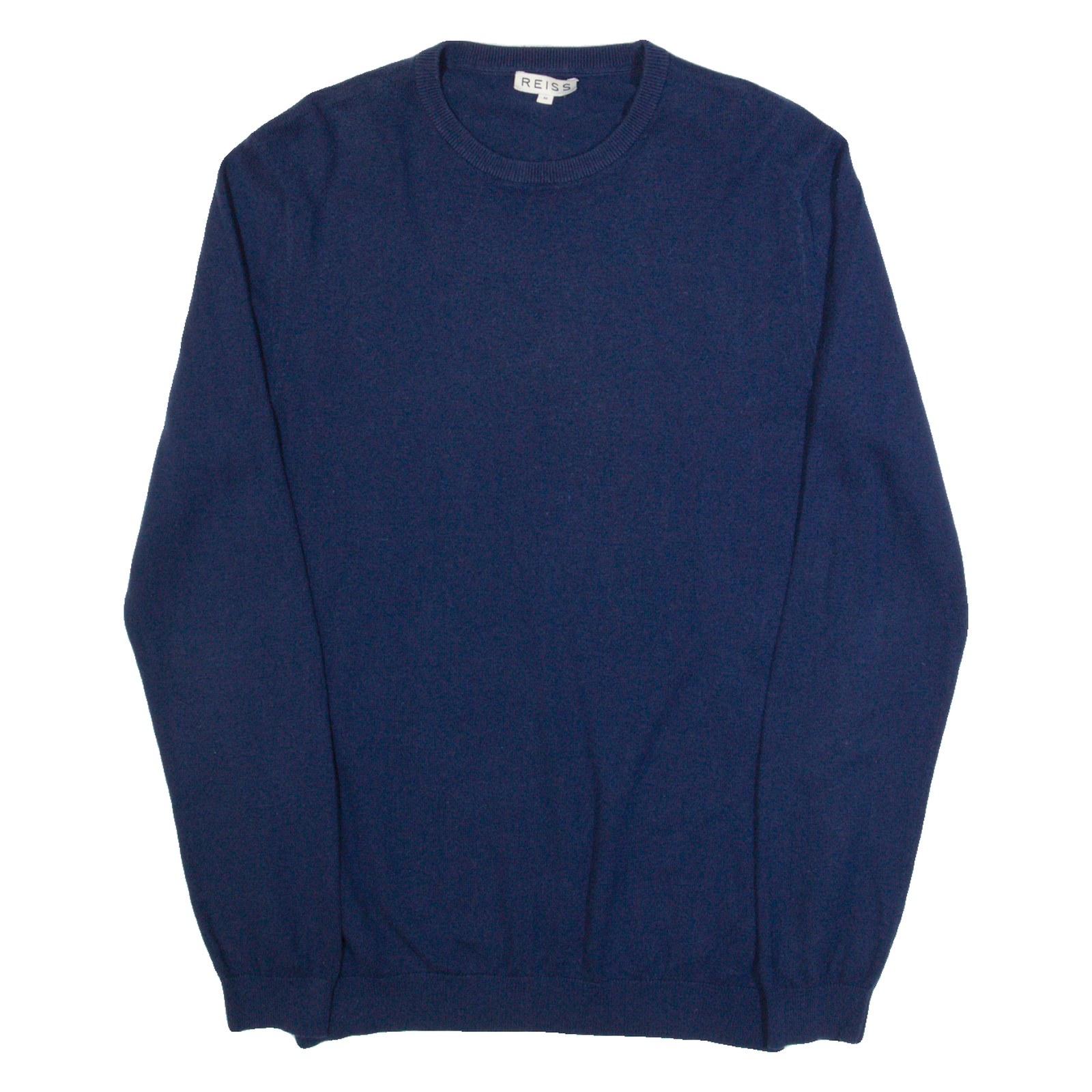 REISS Mens Jumper Blue Tight Knit Wool M Refurbished - N/A refurbished available on Cerqular