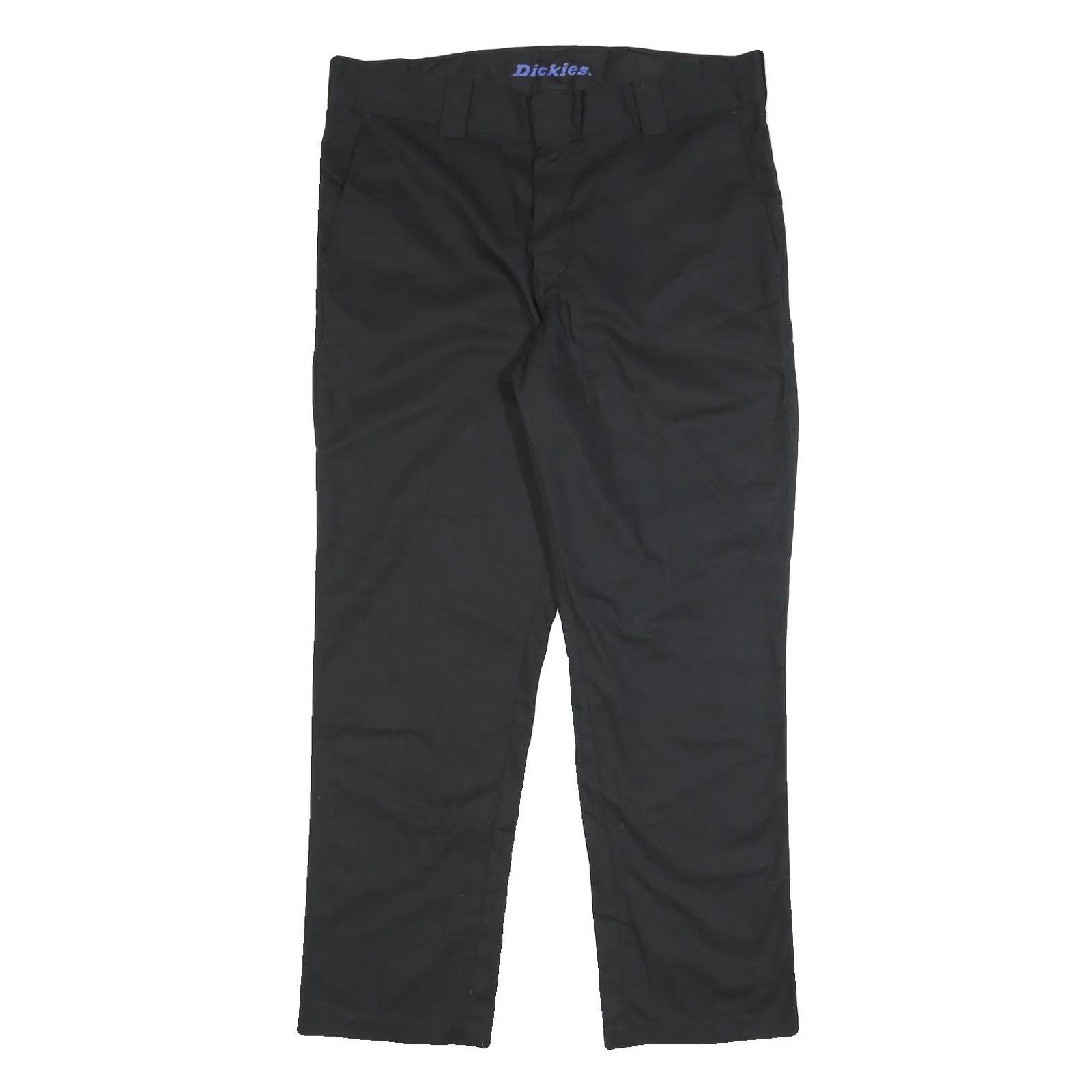 Buy DICKIES Mens Slim Black Trousers W36 L30 Cotton Blend Zip Classic Straight Refurbished - $42.89 DICKIES Mens Slim Black Trousers W36 L30 Cotton Blend Zip Classic Straight Refurbished - N/A refurbished available on Cerqular