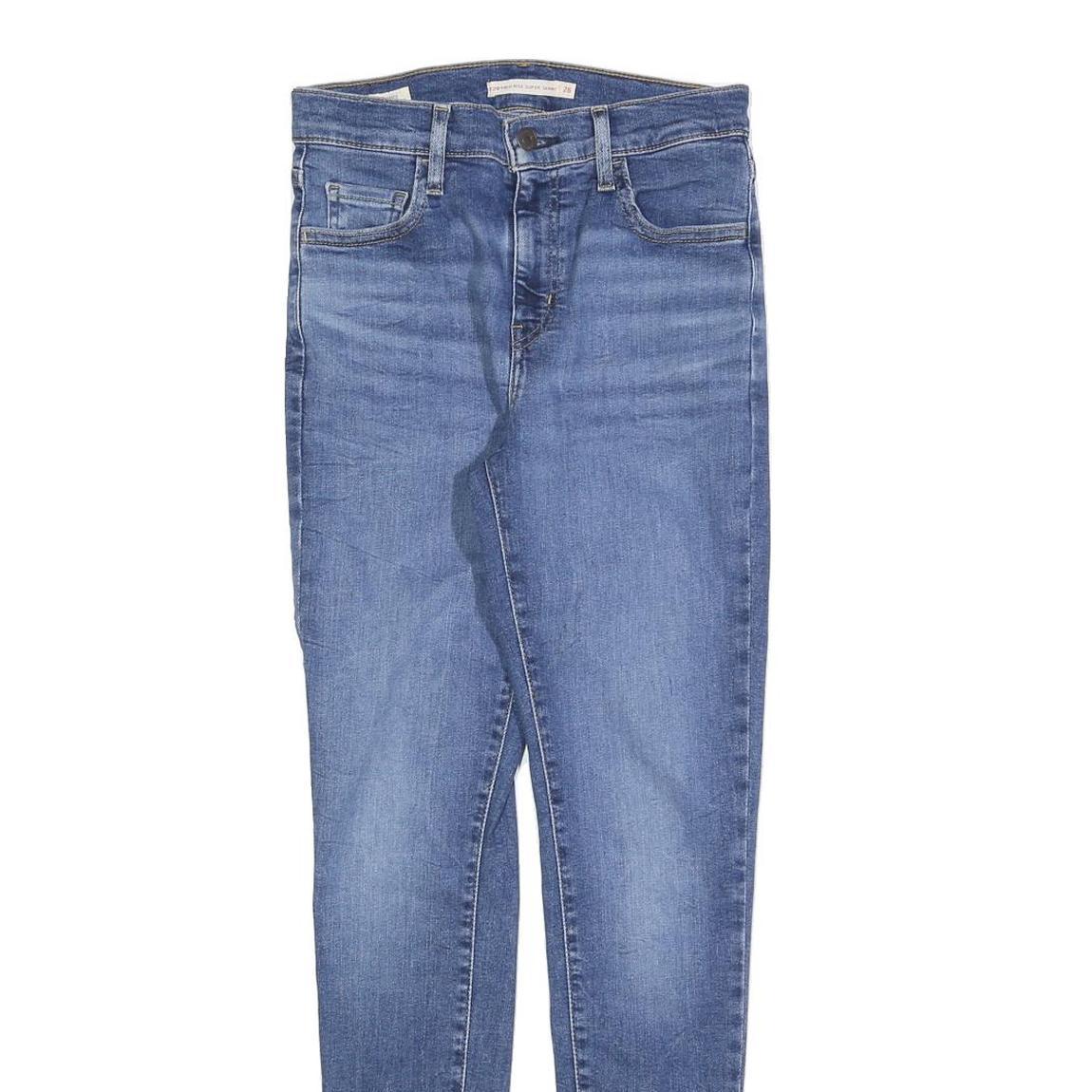 LEVI'S 720 Womens Jeans Blue Slim Skinny Denim Medium W26 L30 Zip Refurbished - N/A refurbished available on Cerqular