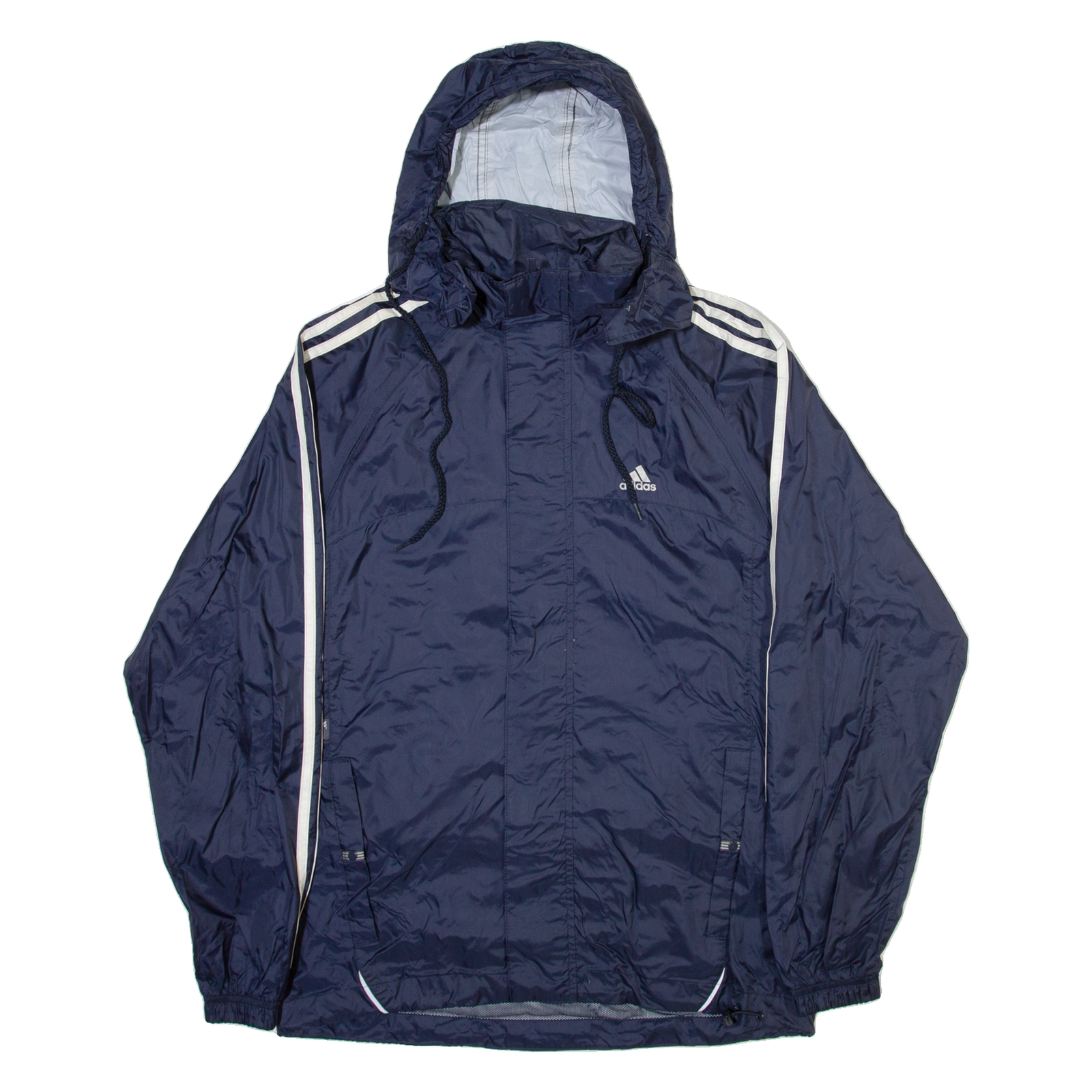 ADIDAS Mens Track Jacket Blue Hooded XS Refurbished - N/A refurbished available on Cerqular