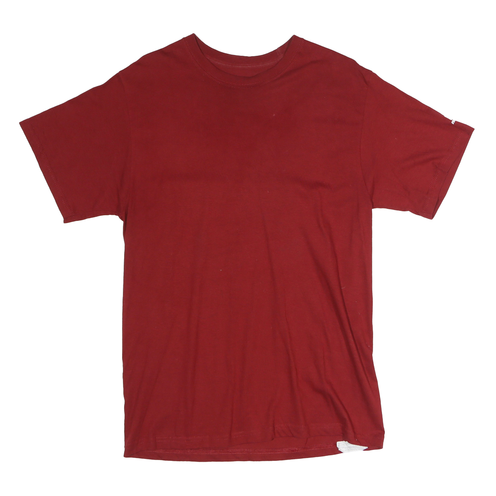 RUSSELL ATHLETIC Mens Red T-Shirt M Short Sleeve Crew Neck Plain Cotton Casual Refurbished - N/A refurbished available on Cerqular