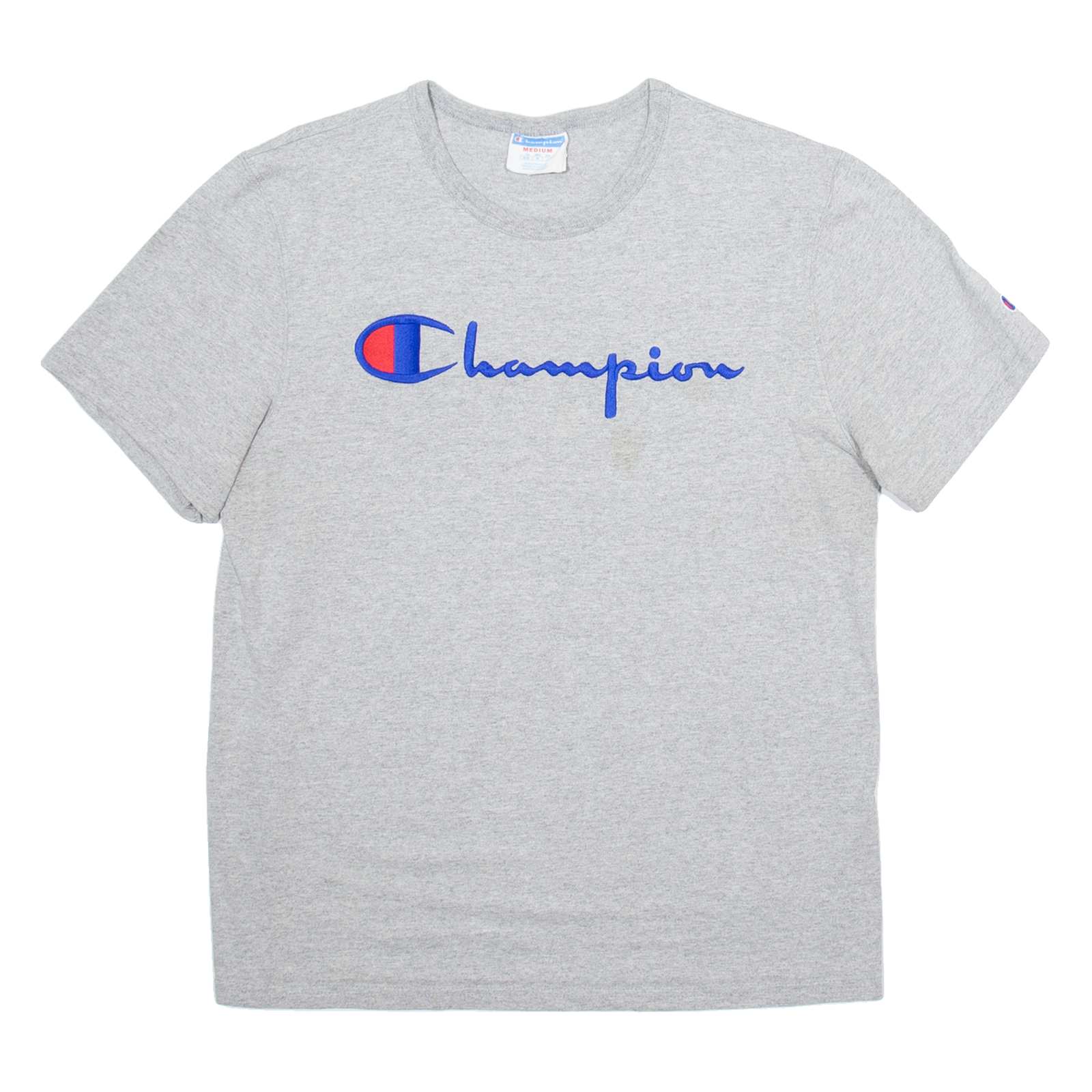 CHAMPION Mens T-Shirt Grey M Refurbished - N/A refurbished available on Cerqular