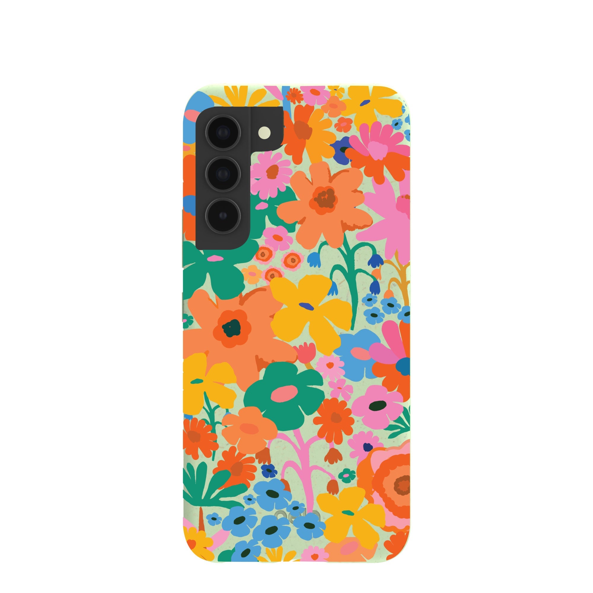 Sage Green Bright Spring Samsung Galaxy S22 Case Refurbished - Pela Case refurbished available on Cerqular