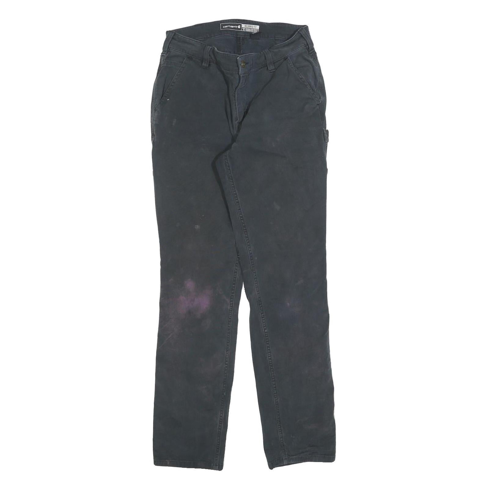 CARHARTT Womens Jeans Black Relaxed Straight Denim Good Condition W26 L29 Refurbished - N/A refurbished available on Cerqular