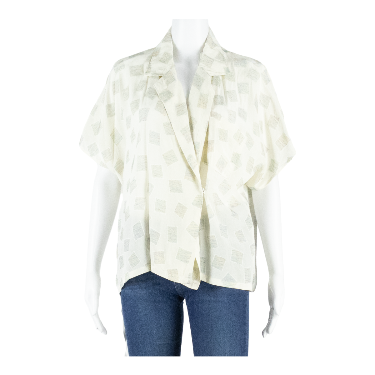 Buy Womens Wrap Blouse Beige V-Neck Patchwork L Refurbished - $16.89 Womens Wrap Blouse Beige V-Neck Patchwork L Refurbished - N/A refurbished available on Cerqular