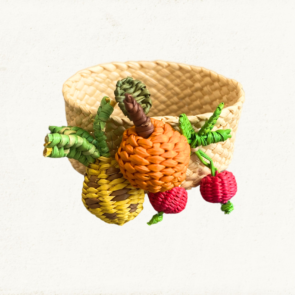 Buy 3 Little Fruits Napkin Ring - Made of Iraca Palm | Pack: OPTION 3 Refurbished - $18.00 3 Little Fruits Napkin Ring - Made of Iraca Palm | Pack: OPTION 3 Refurbished - Apalma Handmade refurbished available on Cerqular