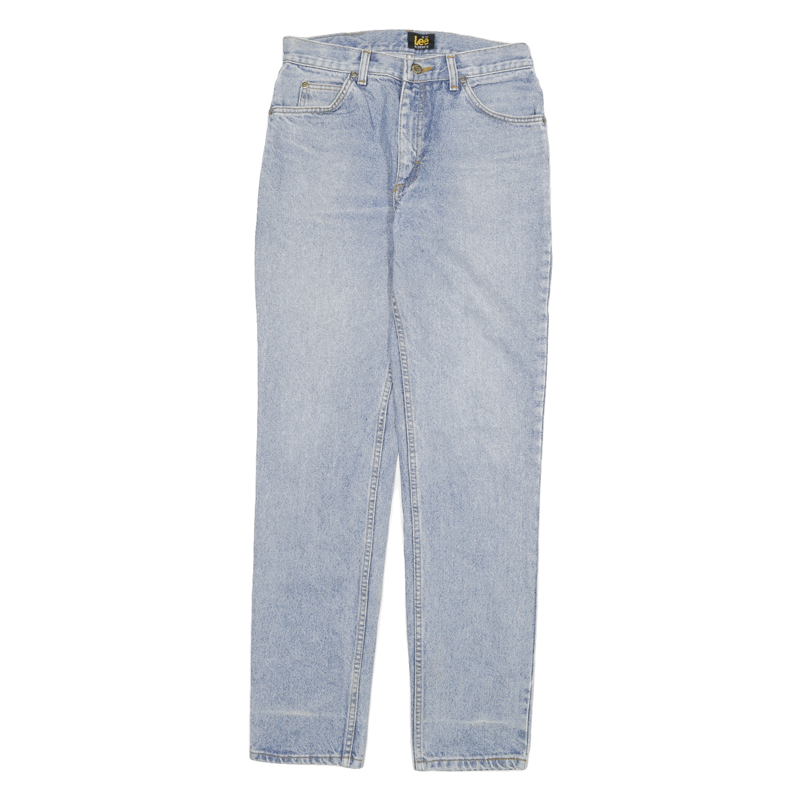LEE Mens Slim Light Blue Denim Jeans W28 L33 Classic Cotton Zip Fitted Casual Refurbished - N/A refurbished available on Cerqular