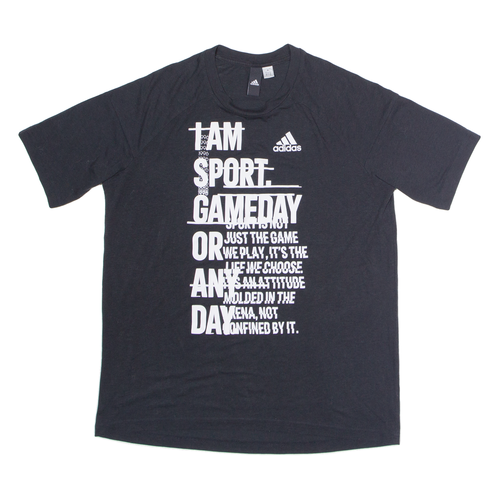 ADIDAS Mens T-Shirt Black M Refurbished - N/A refurbished available on Cerqular