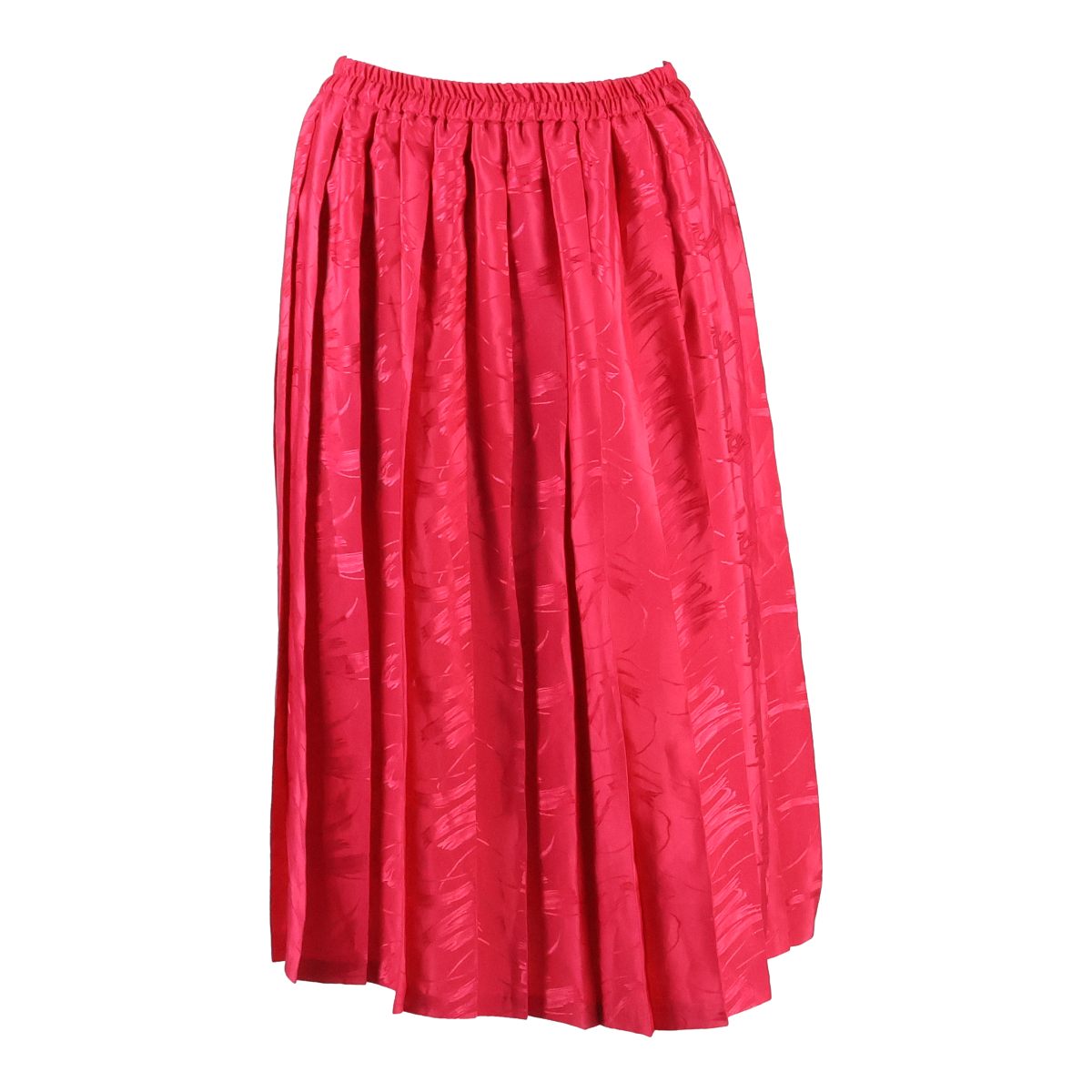 Womens Pleated Skirt Pink Knee Length S Refurbished - N/A refurbished available on Cerqular