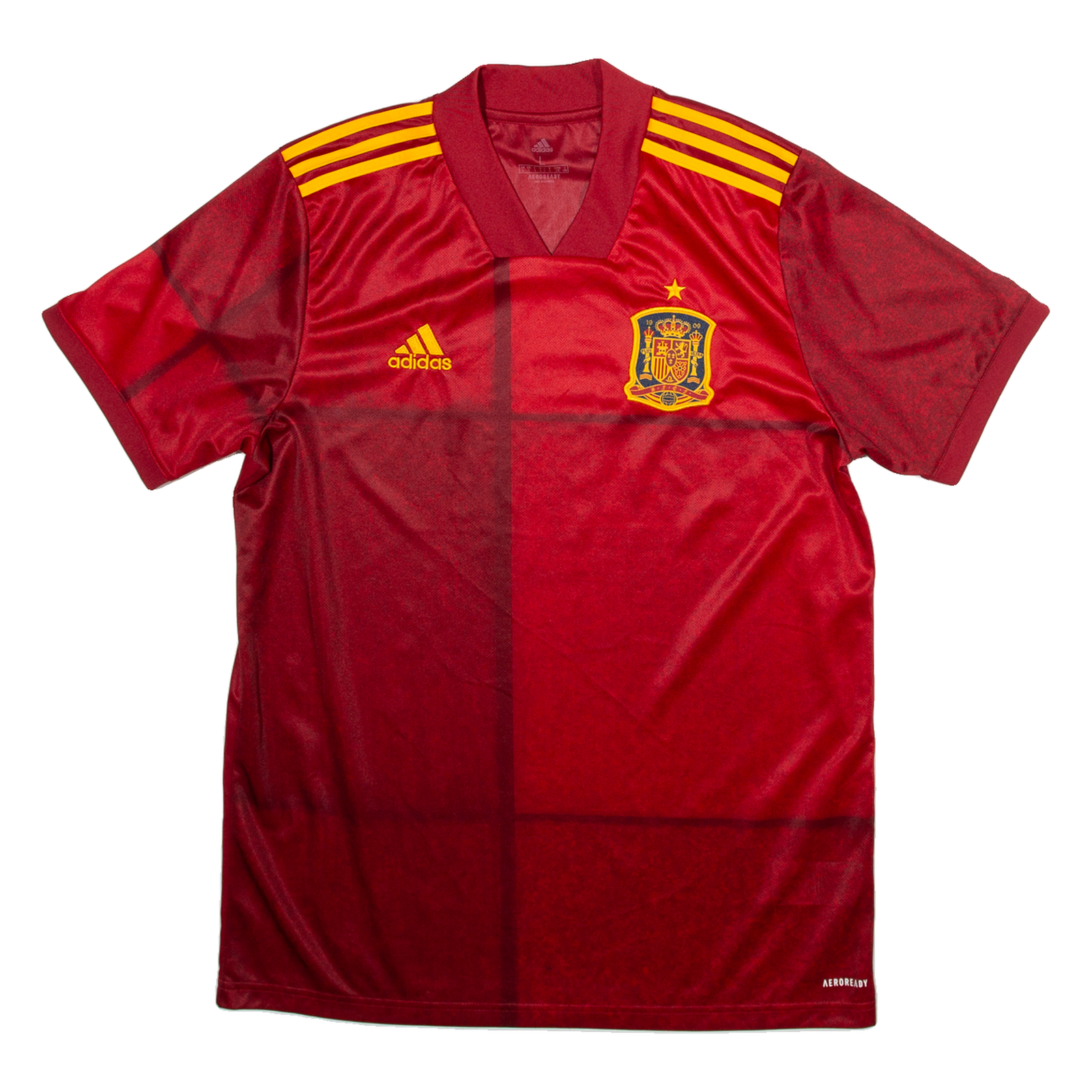 ADIDAS Spain Football Shirt Mens Jersey Red L Refurbished - N/A refurbished available on Cerqular