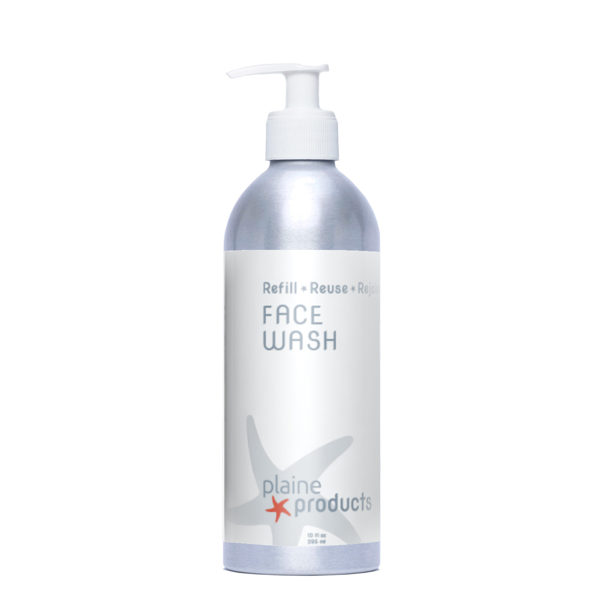 Face Wash | Scent: Citrus | Size: 10 oz | Pump: 10oz Pump (+.75) Refurbished - Plaine Products refurbished available on Cerqular