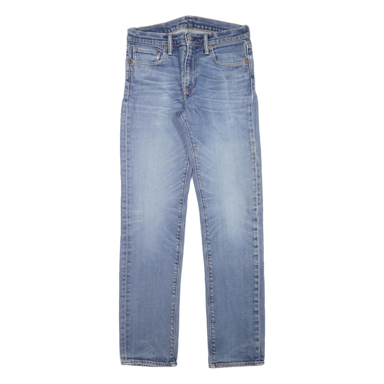 LEVI'S Mens Slim Blue Denim Jeans Cotton Blend Zip W28 L30 Classic Style Refurbished - N/A refurbished available on Cerqular