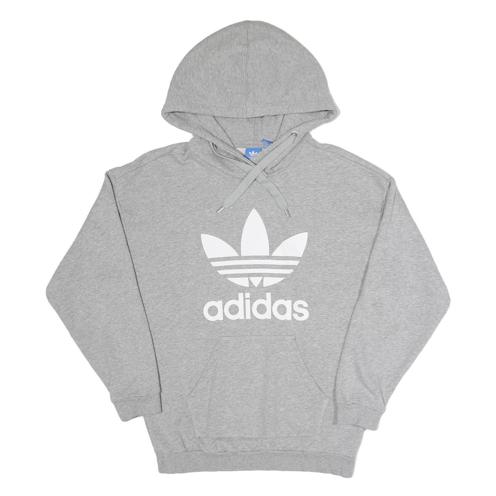Buy ADIDAS Womens Grey Cotton Blend Hoodie UK 10 Trefoil Logo Pullover Refurbished - $33.79 ADIDAS Womens Grey Cotton Blend Hoodie UK 10 Trefoil Logo Pullover Refurbished - N/A refurbished available on Cerqular