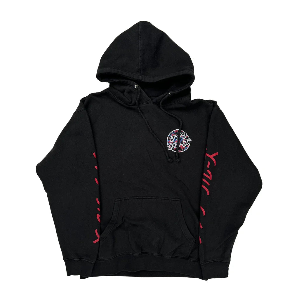 Buy Santa Cruz Graphic Hoodie - Medium Black Cotton Blend Refurbished - $73.69 Santa Cruz Graphic Hoodie - Medium Black Cotton Blend Refurbished - Thrifted (note: this is a term often used to describe second- refurbished available on Cerqular