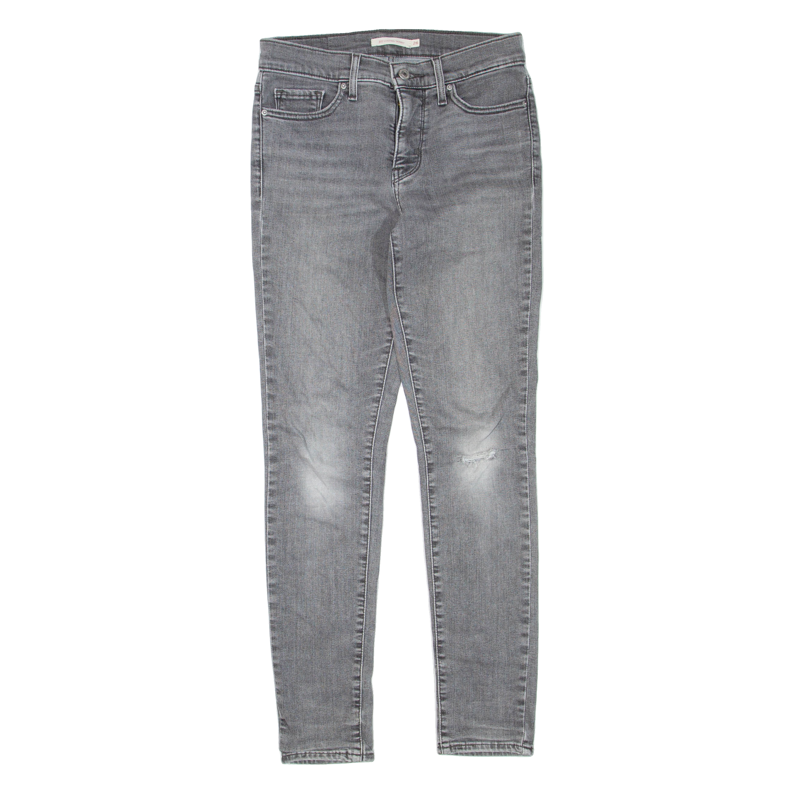 Buy LEVI'S 311 Shaping Womens Jeans Grey Regular Skinny Stone Wash W26 L30 Refurbished - $36.39 LEVI'S 311 Shaping Womens Jeans Grey Regular Skinny Stone Wash W26 L30 Refurbished - N/A refurbished available on Cerqular