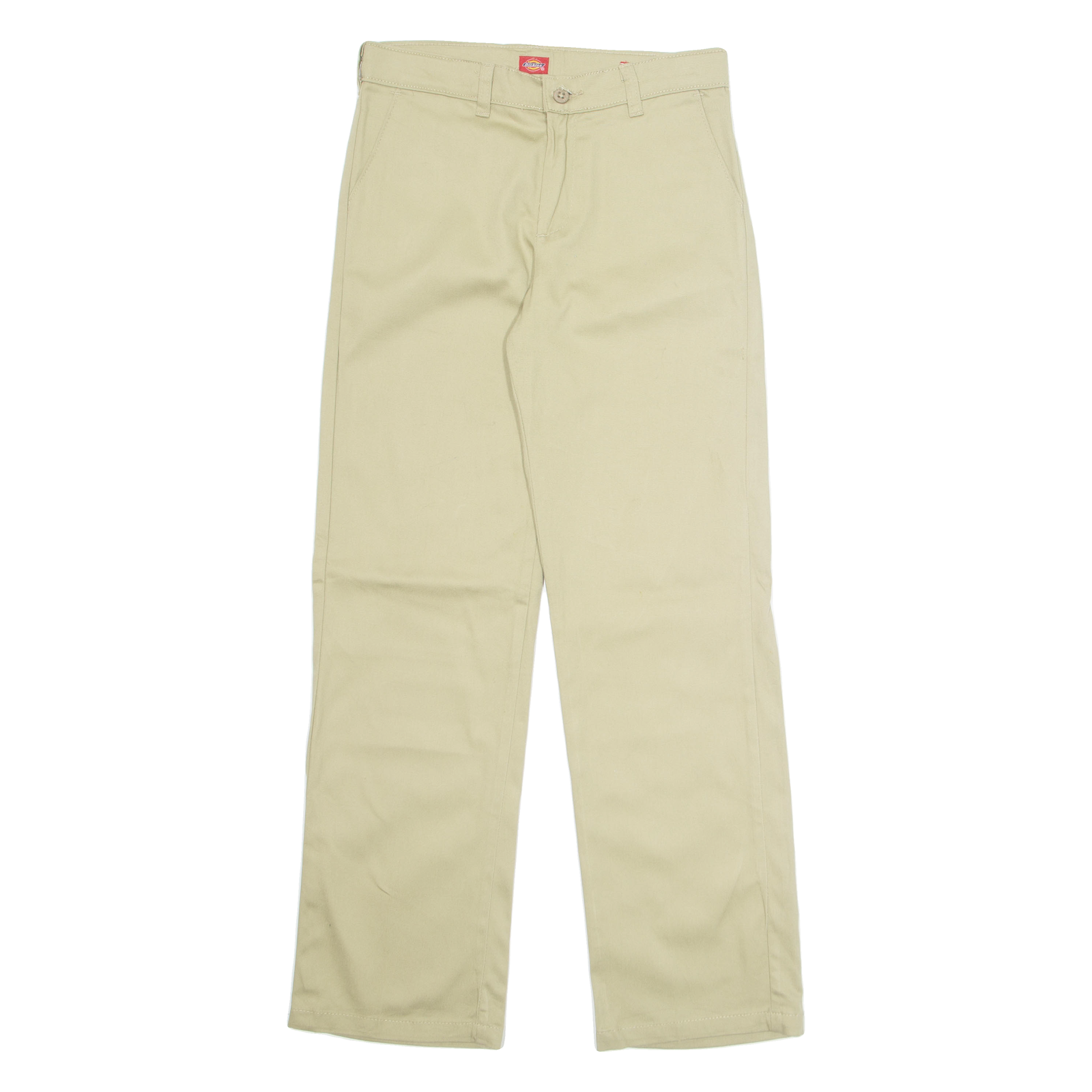 DICKIES Chino Womens Trousers Beige Regular Straight W28 L29 Refurbished - N/A refurbished available on Cerqular