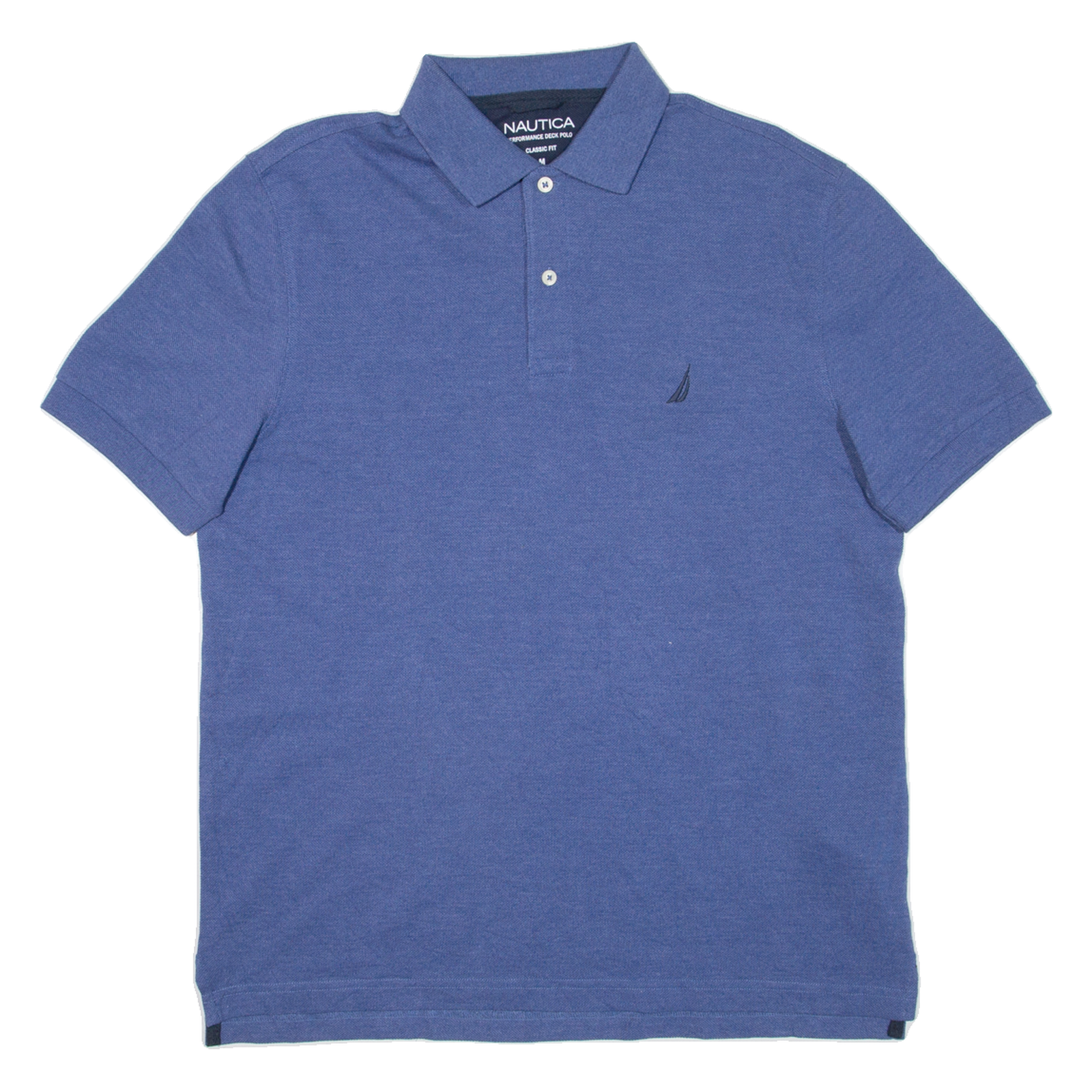 NAUTICA Mens Polo Shirt Blue M Refurbished - N/A refurbished available on Cerqular