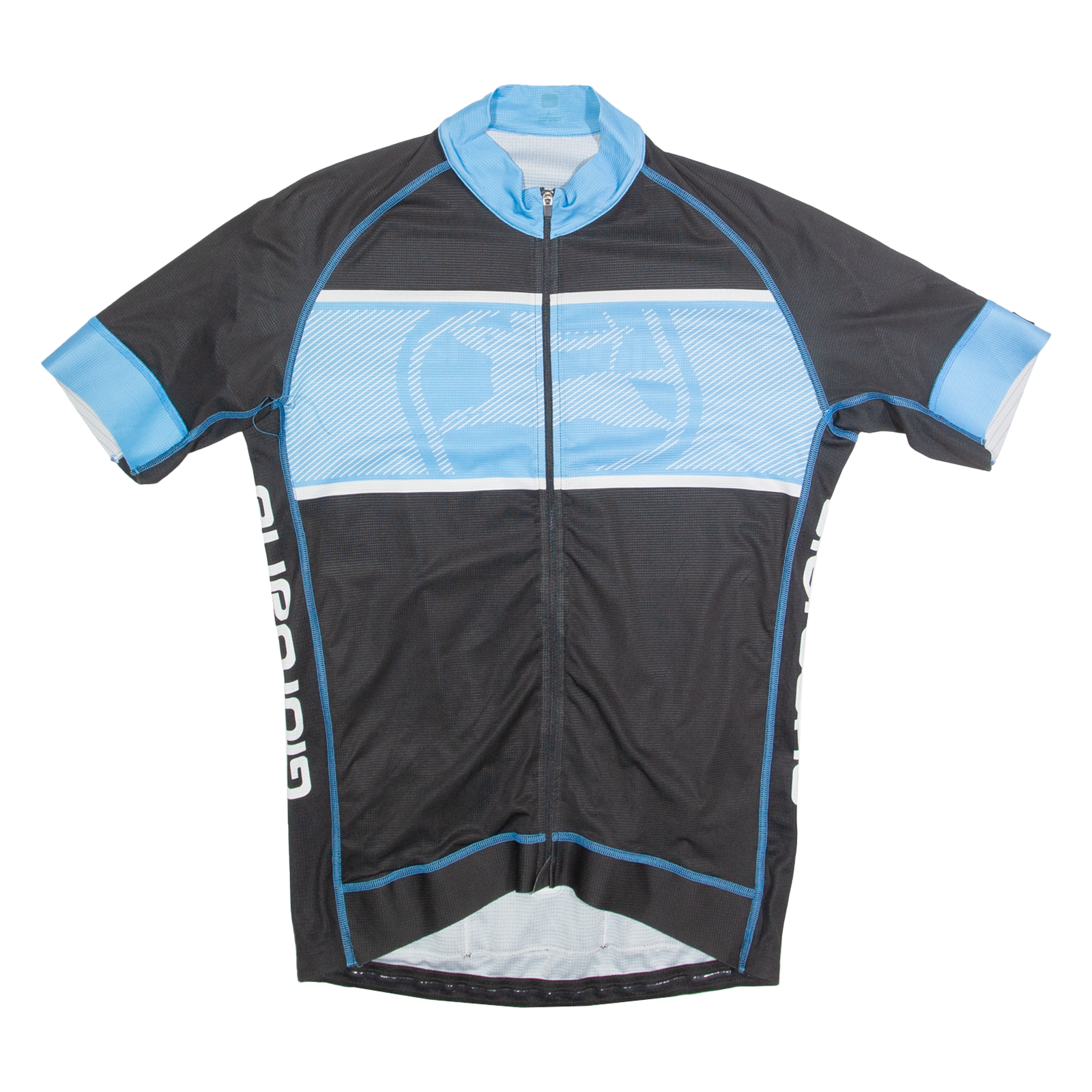 GIORDANA Cycling Zip Up Mens Jersey Blue High Neck L Refurbished - N/A refurbished available on Cerqular