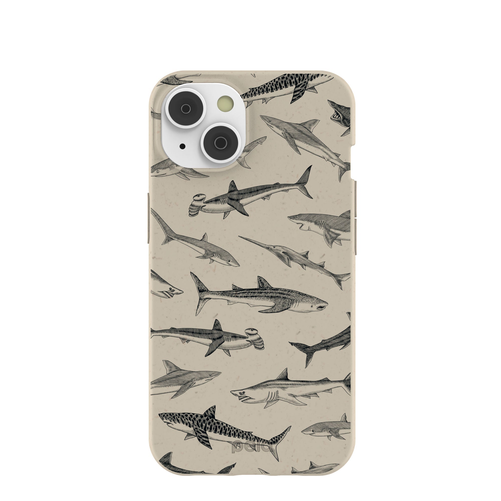 London Fog Shark World iPhone 14/16e Case Refurbished - Pela Case refurbished available on Cerqular