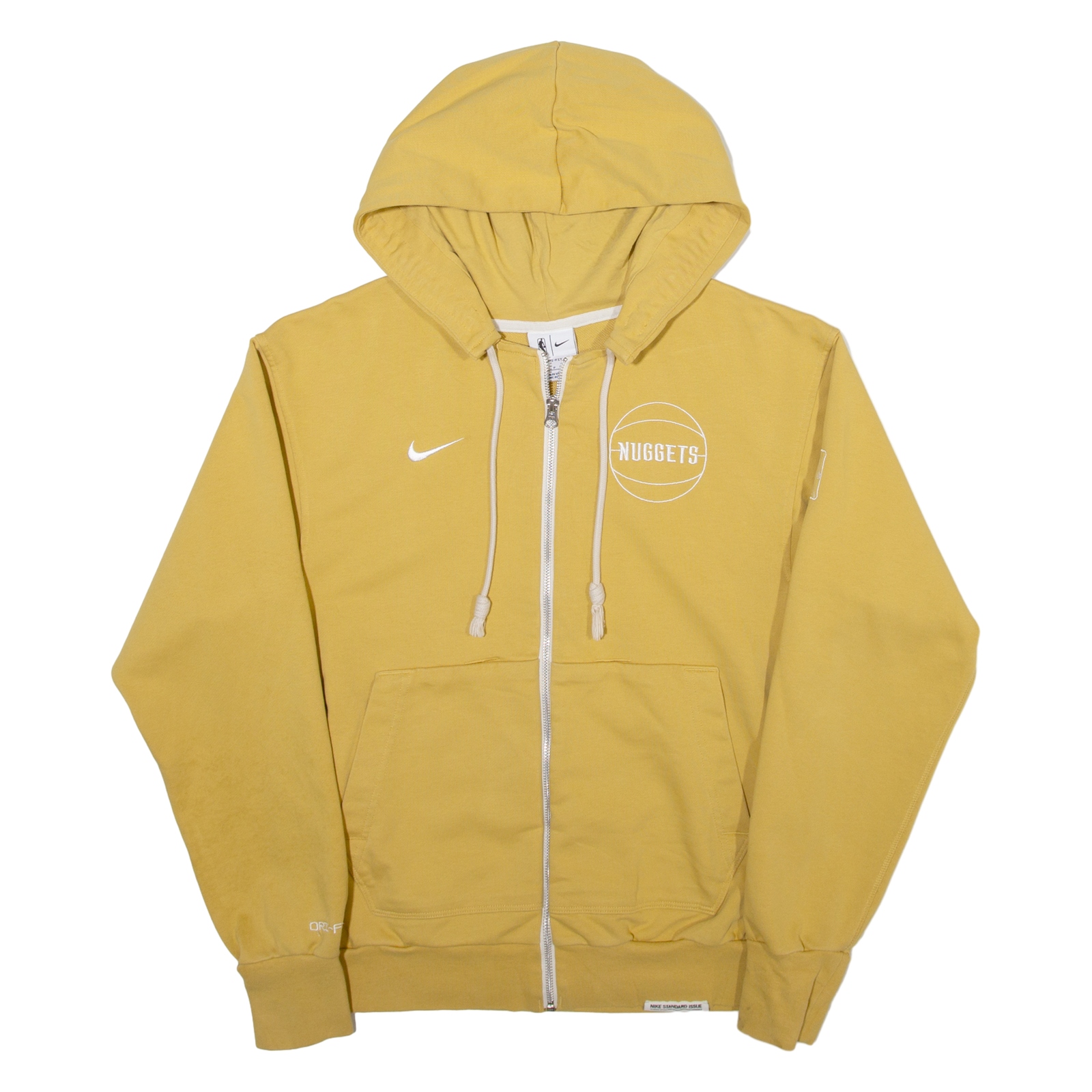 NIKE Mens Yellow Hoodie Full Zip S Refurbished - N/A refurbished available on Cerqular